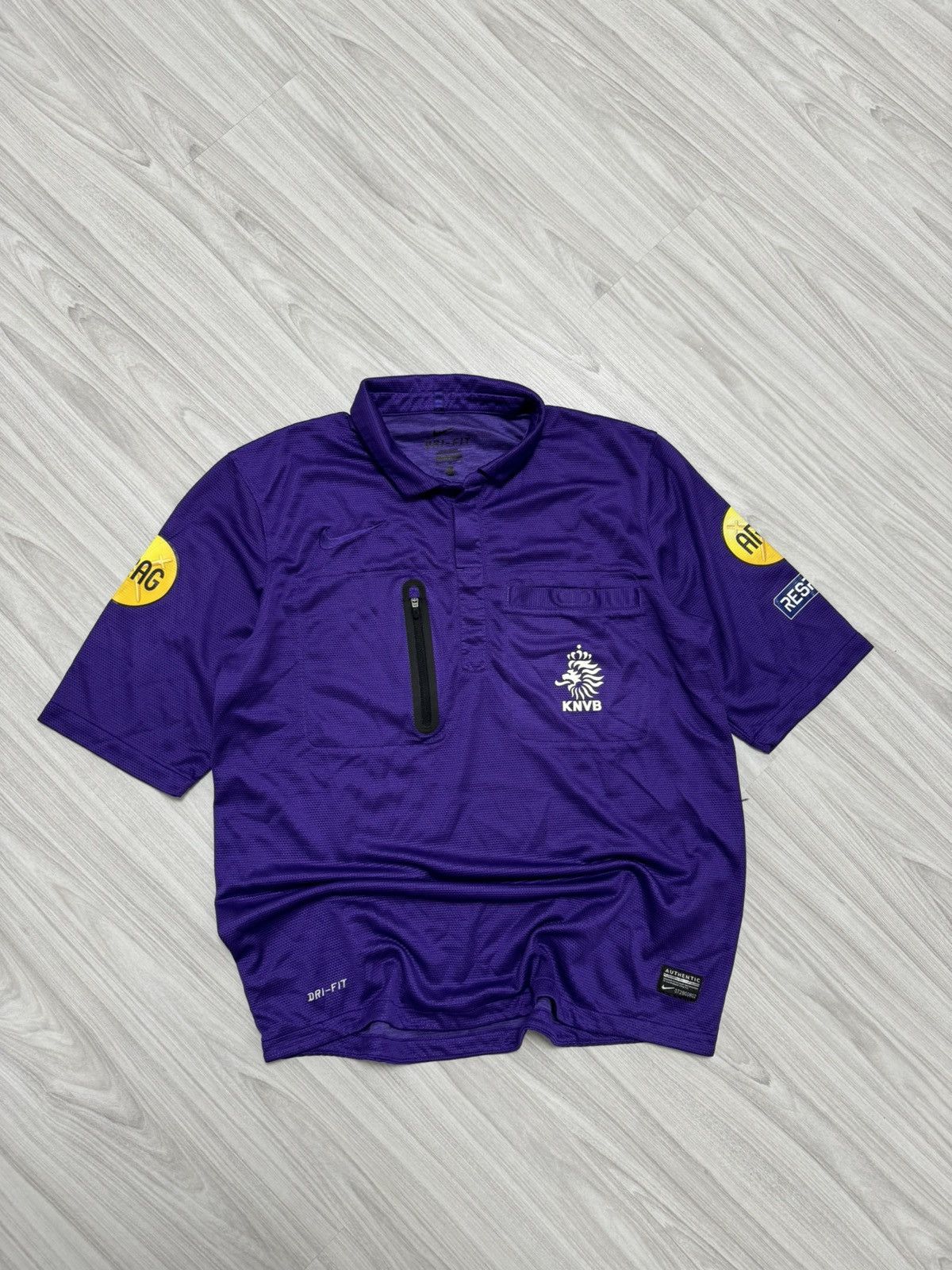 Nike × Vintage Knvb Netherlands 2006-2008 Nike Soccer Referee Jersey Size US M / EU 48-50 / 2 - 1 Thumbnail