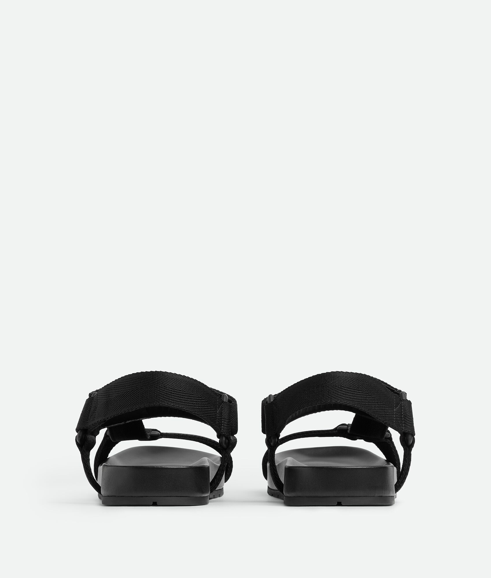 Bottega Veneta o1w1db10825 Trip Sandals in Black Size US 12 / EU 45 - 3 Thumbnail
