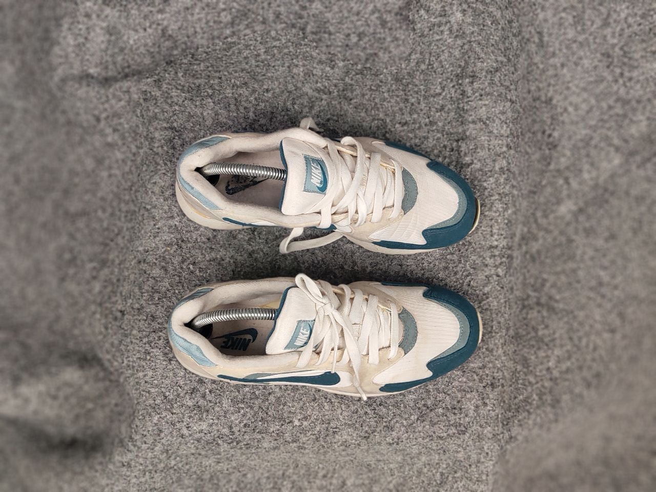 Nike Vintage 96's Nike Outburst White Blue Rare Sneakers Size US 8 / IT 38 - 4 Thumbnail