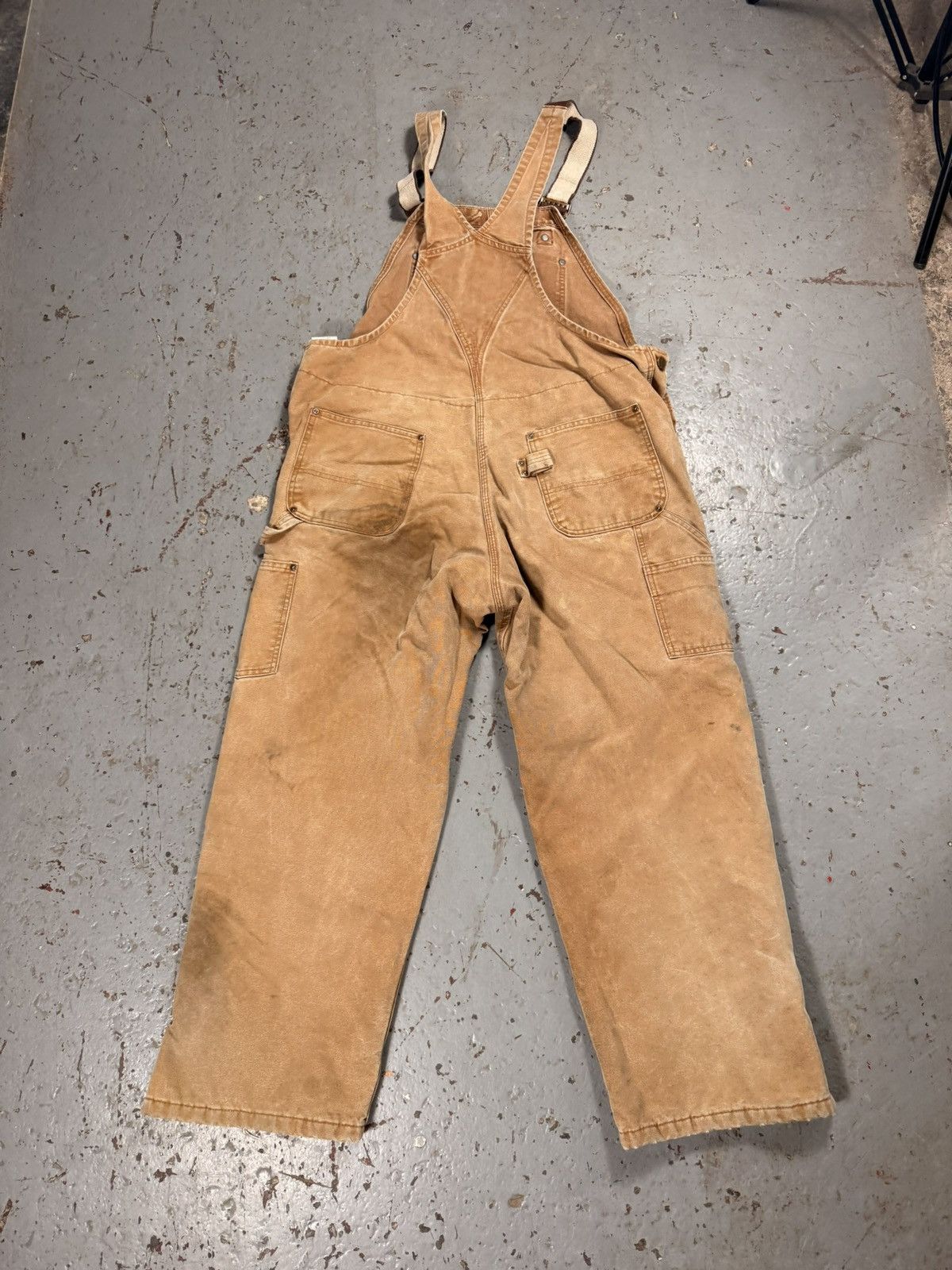 Carhartt Vintage Distressed Double Knee Carhartt Overalls Size US 40 / EU 56 - 9 Thumbnail