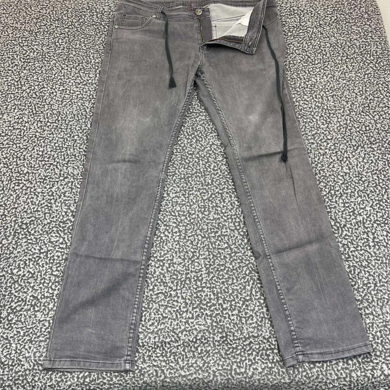 Other Footprint Manufacture Jeans Men 36x33 Gray Denim Pants Size US 36 / EU 52 - 1 Thumbnail
