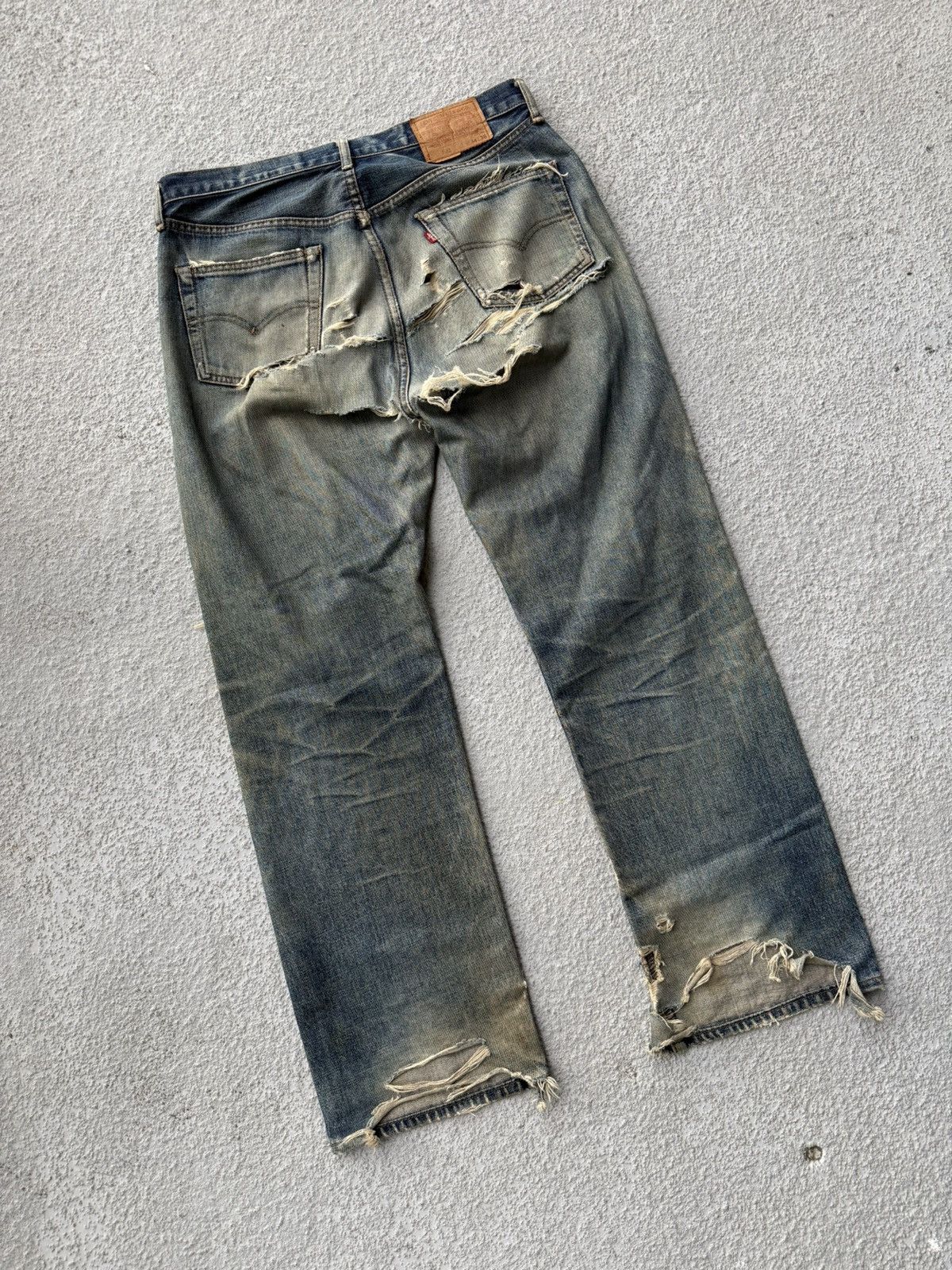 Levi's Vintage Clothing Levi’s 502 Selvedge Japanese Repro Jeans Size US 34 / EU 50 - 4 Thumbnail