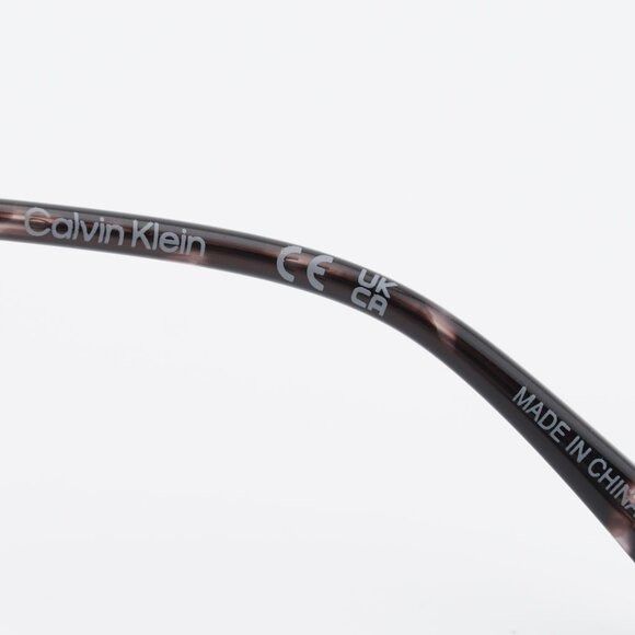 Calvin Klein Calvin Klein CK24113 025 Eyeglasses Grey/Havana 50mm Square Size ONE SIZE - 5 Thumbnail