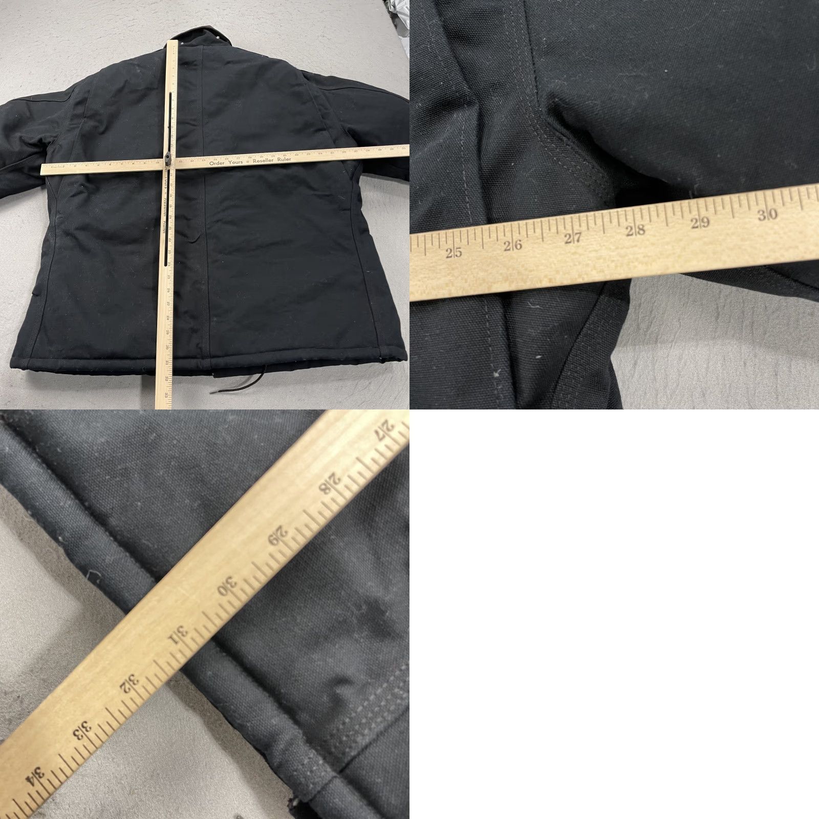 Carhartt VINTAGE Carhartt Jacket Mens 50 Black C03 Duck Traditional Coat Heavyworkwear Quilted Lined Logo USA 1990s Mens Size US M / EU 48-50 / 2 - 8 Thumbnail