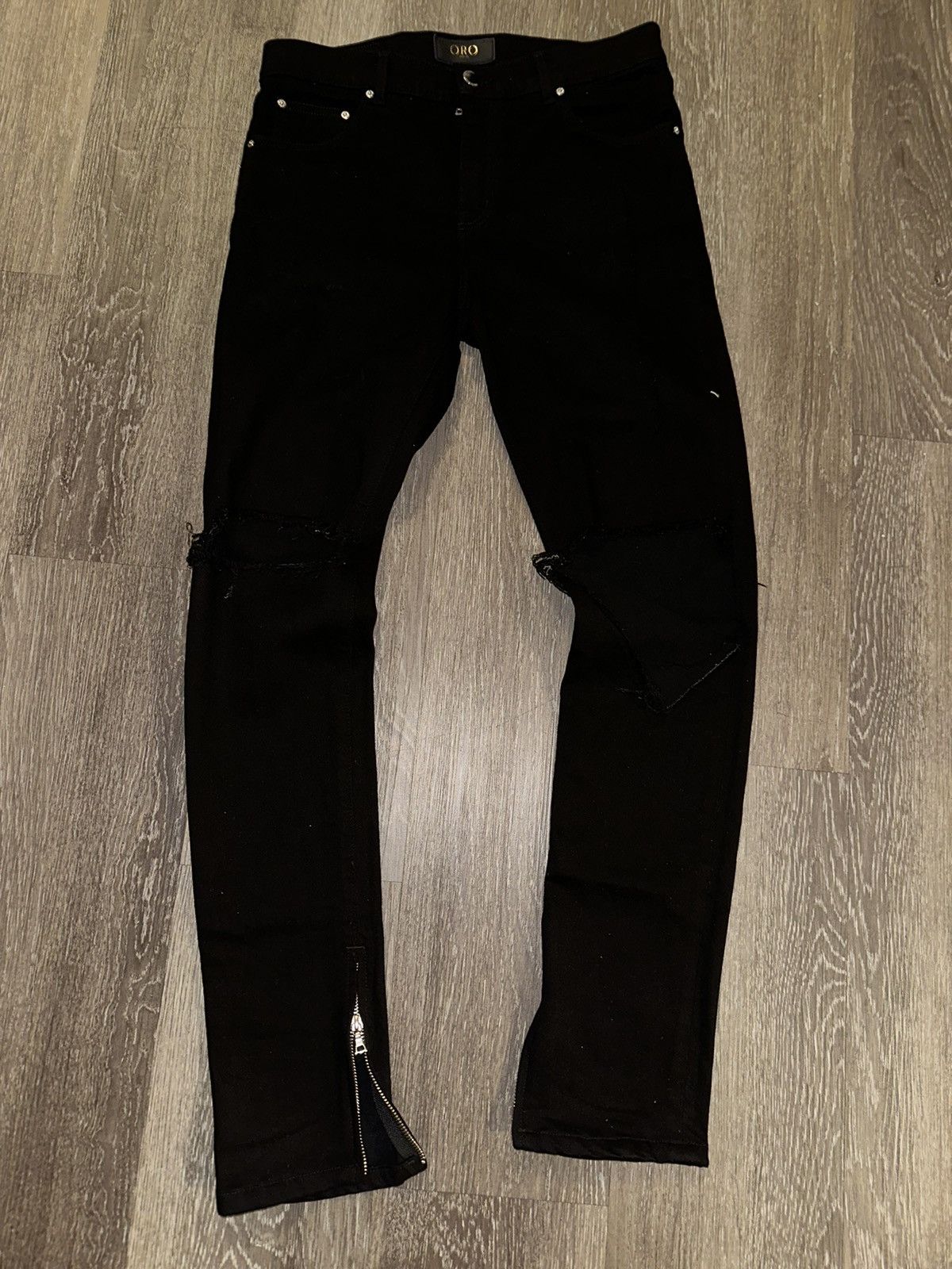 Oro Los Angeles Noir everyday jeans Size US 30 / EU 46 - 2 Thumbnail