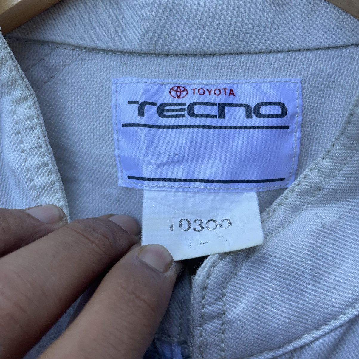 Vintage 💥Vintage Toyota Corolla Techno Top Crew Coverall Workwear Size US 31 - 11 Thumbnail