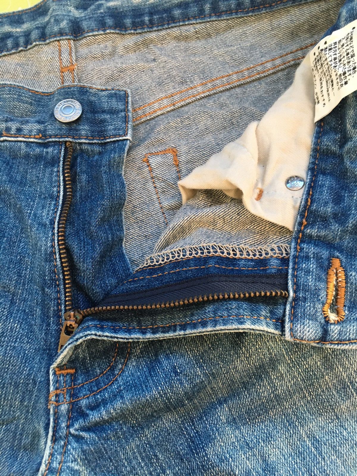 Vintage Bobson crack wash flare single r Size US 33 - 5 Thumbnail
