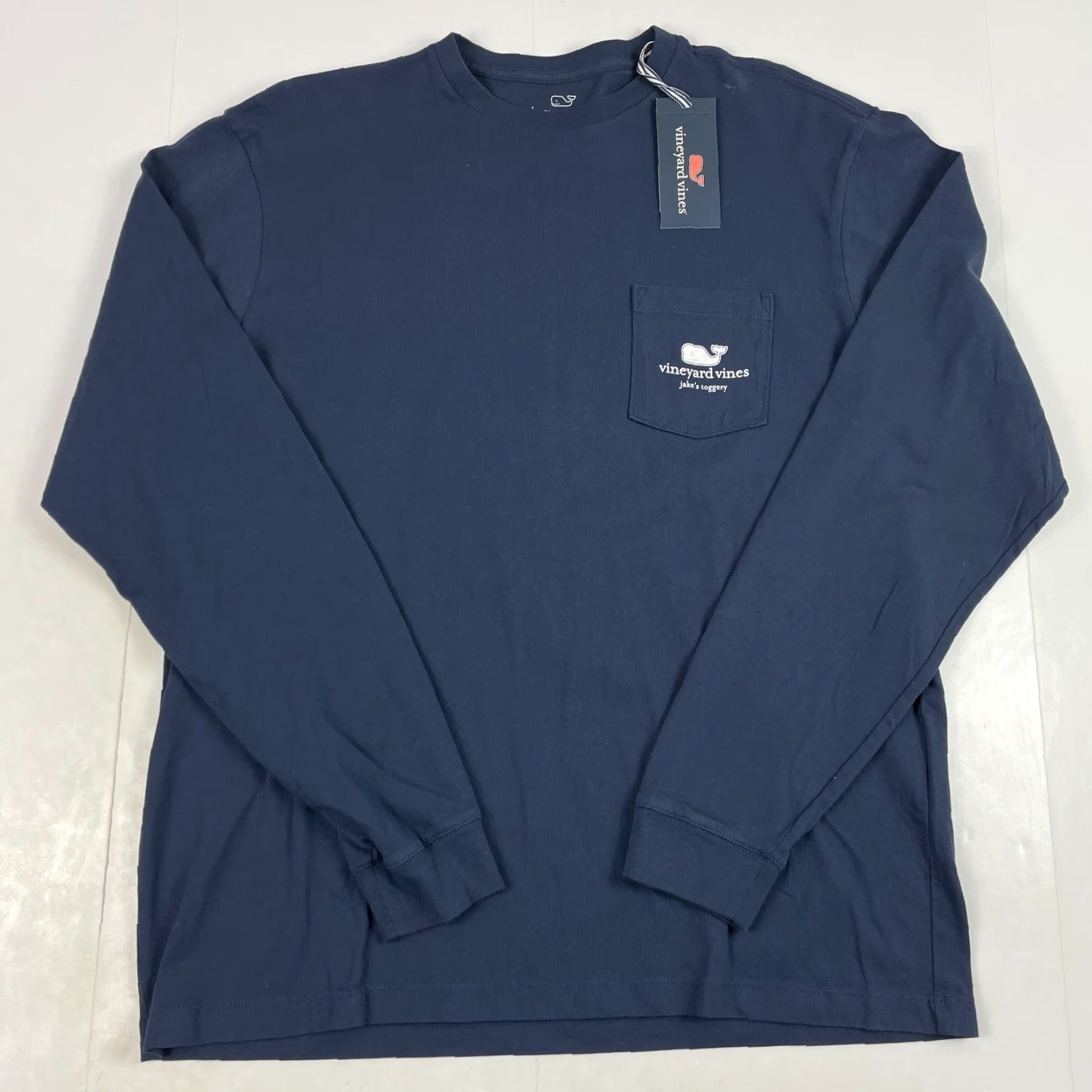 Vineyard Vines VINTAGE Vineyard Vines Shirt Mens Small Blue Long Sleeve Crew Neck Fishing Boating Whale Mens Regular Blue Shirt Whale Logo Ocean Outdoor 90s Size US S / EU 44-46 / 1 - 2 Thumbnail