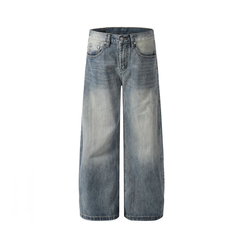 Vintage American retro washed gradient jeans for men Size US 32 / EU 48 - 1 Thumbnail