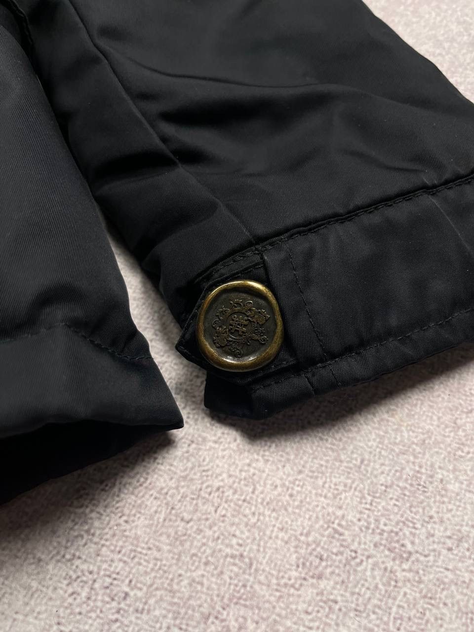 MR & MRS ITALY Vintage Mr & Mrs Italy Black Hooded Black Jacket Y2K S Size S / US 4 / IT 40 - 9 Thumbnail