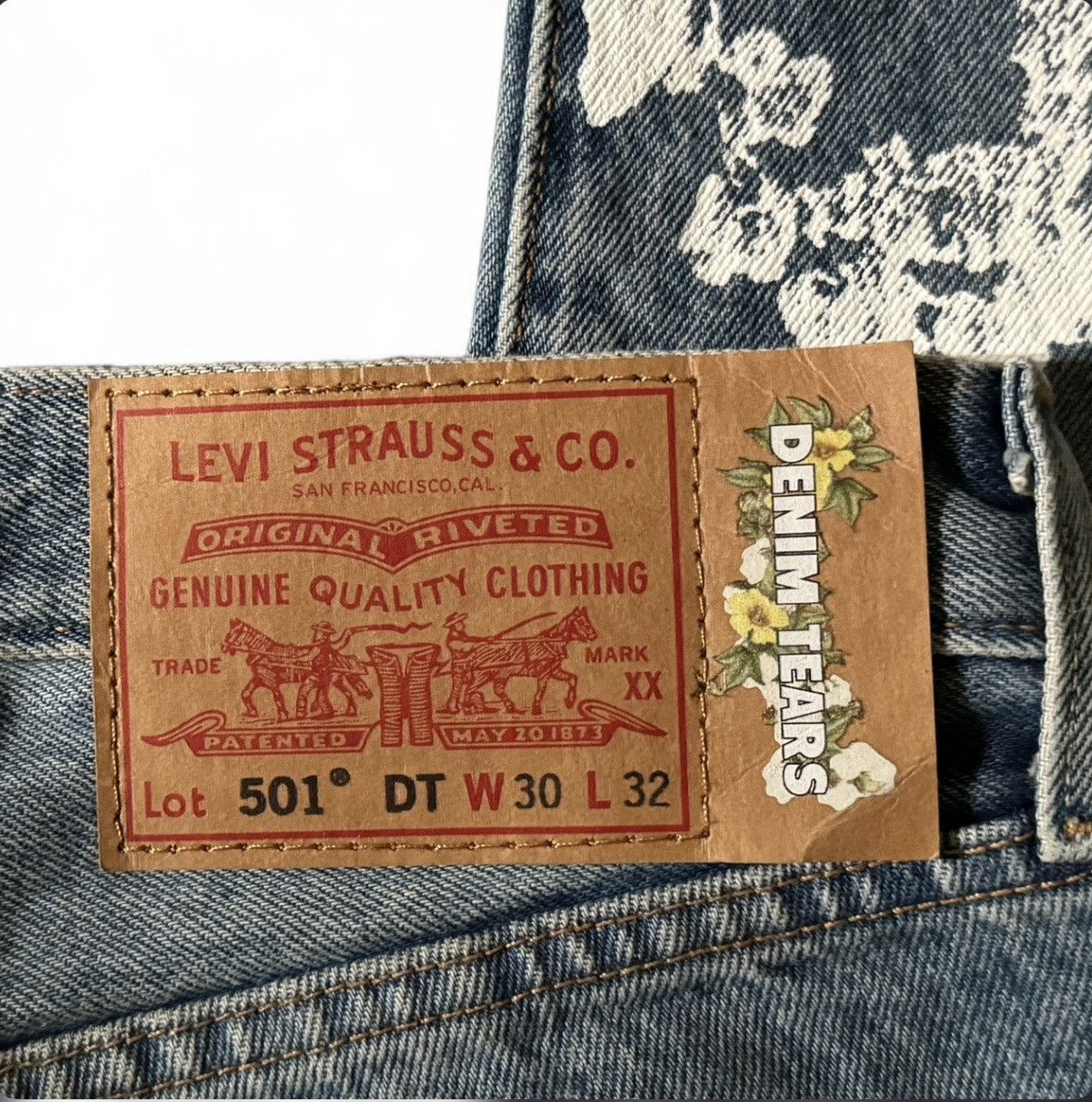 DENIM TEARS × Levi's Denim Tears x Levi’s Jean Size US 30 / EU 46 - 3 Thumbnail