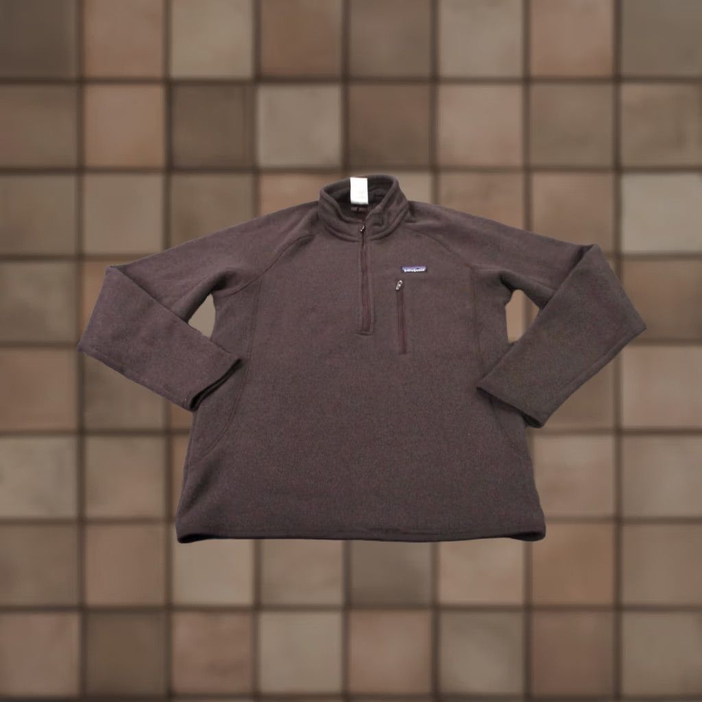 Patagonia Patagonia Jacket Men S Better Sweater Fleece Zip 1/4 Windproof Pockets Outdoor Hiking Camping Brown (Regular) Mens Size US S / EU 44-46 / 1 - 1 Thumbnail
