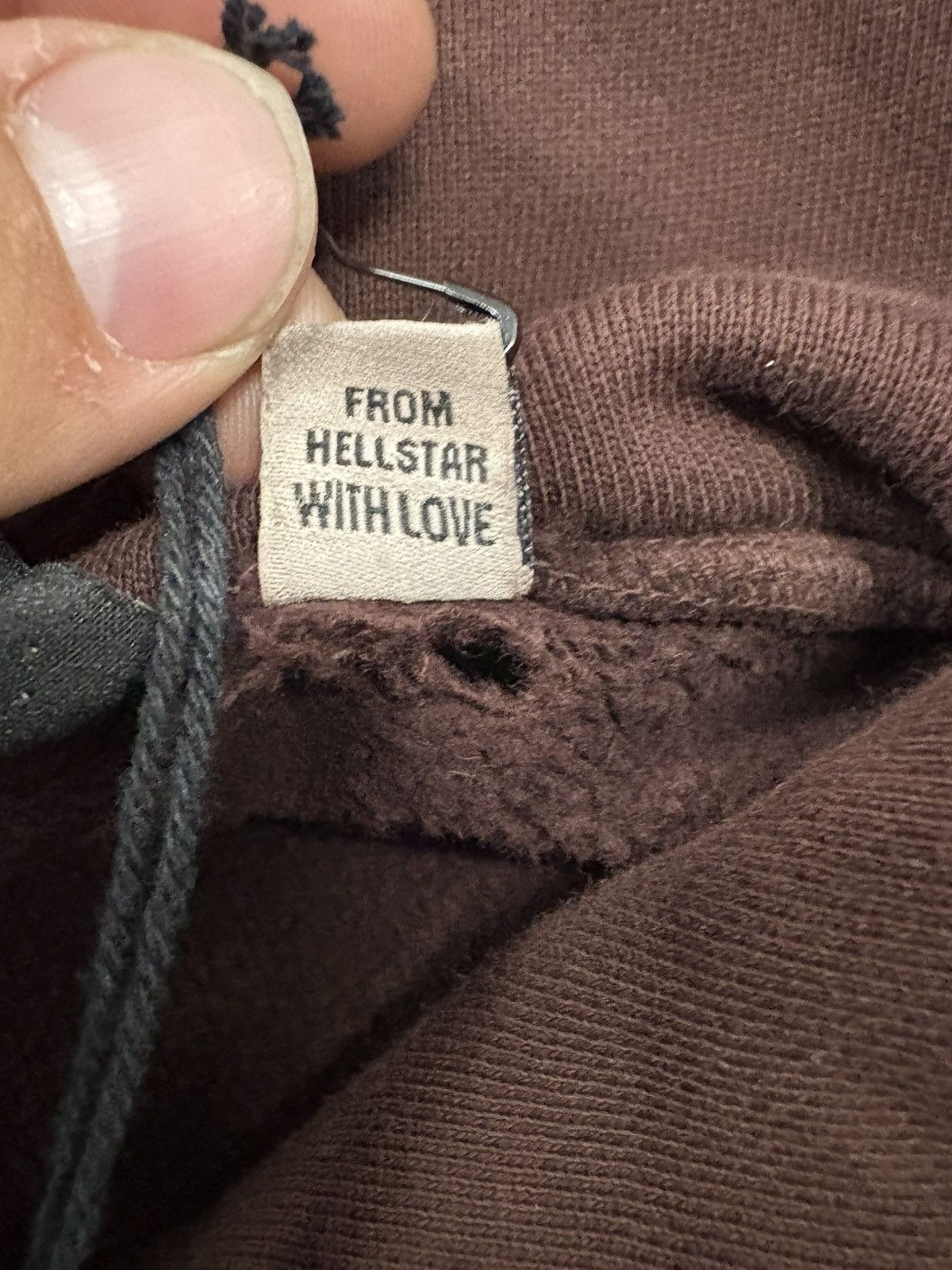 HELLSTAR Hellstar Tribal Zip-Up Hoodie in a laser brown colorway Size US M / EU 48-50 / 2 - 6 Thumbnail