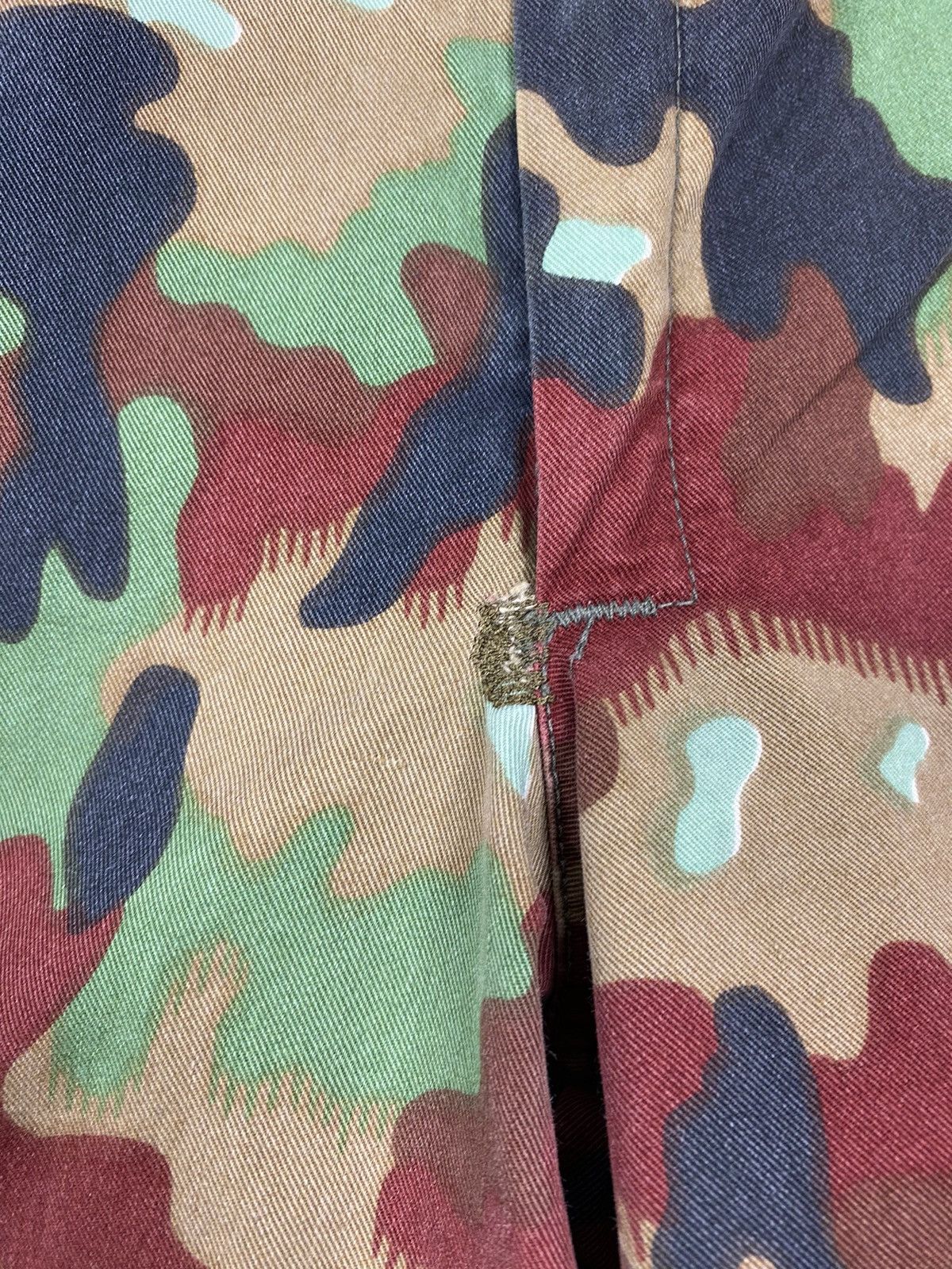 Vintage 1980’s Vintage Swiss Army Alpenflage Pizza Camo Cargo Pants Size US 32 / EU 48 - 7 Thumbnail