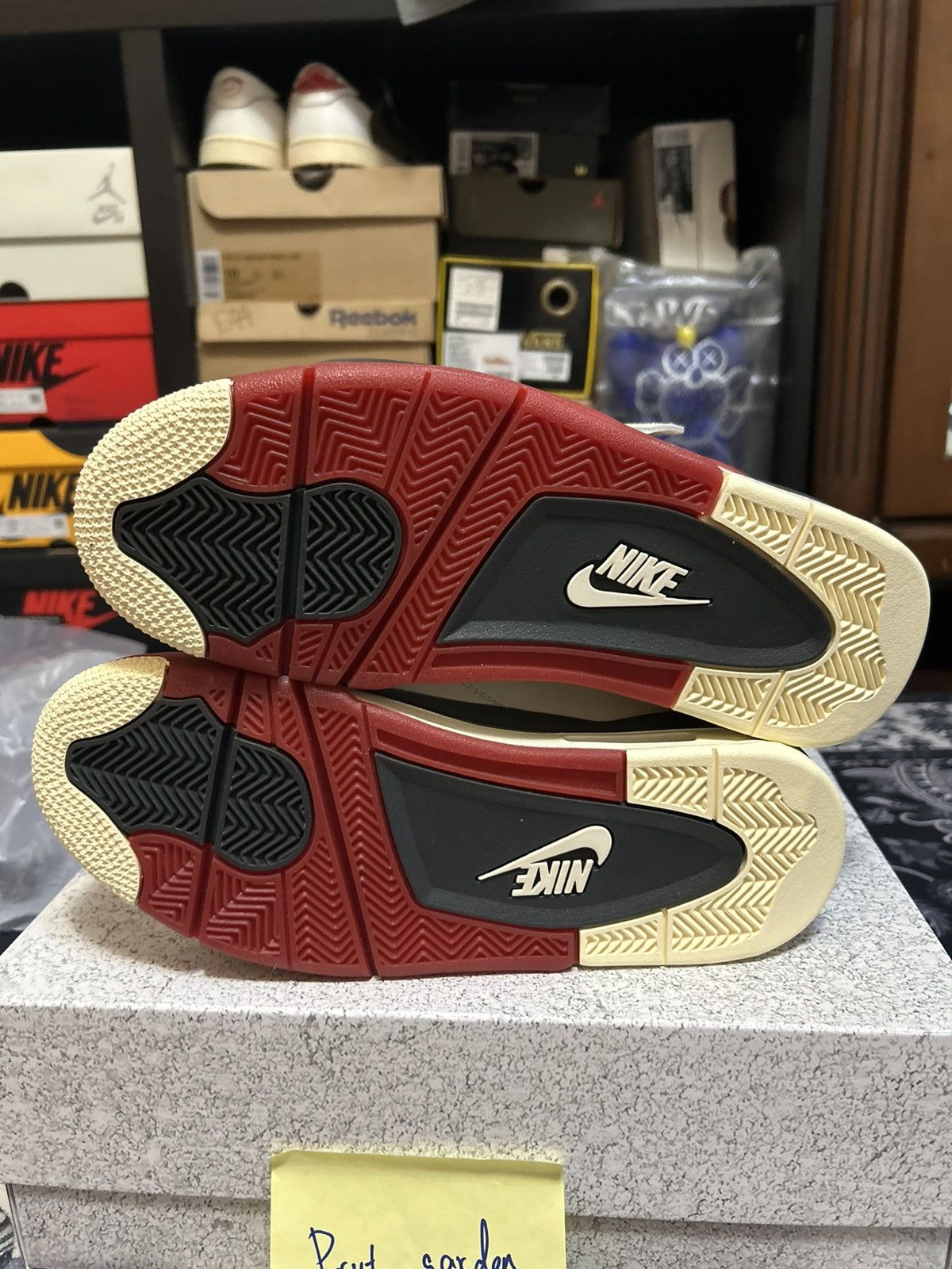 Jordan Brand Jordan 4 x Nigel “Bike” Brick after Brick /Brick by Brick Size US 9 / EU 42 - 7 Thumbnail