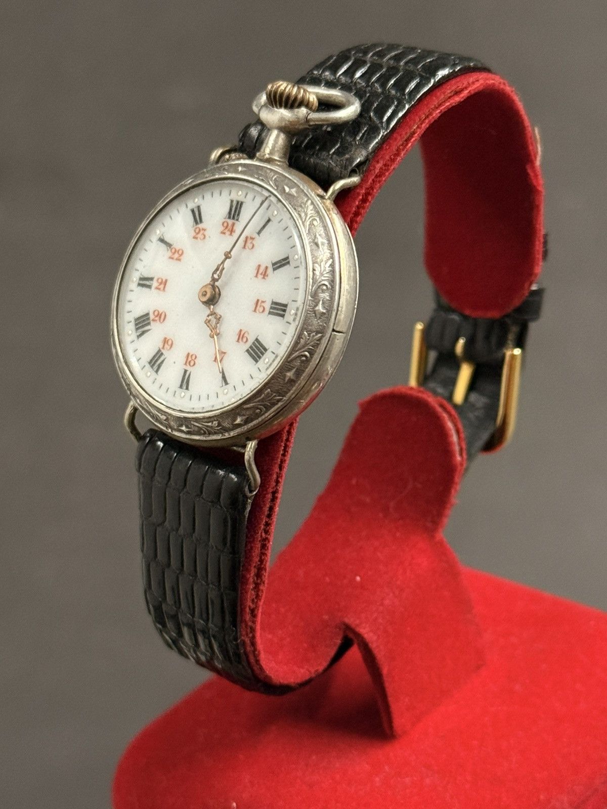 Vintage Vintage ADAPT Pocket Military Dial Stering Manual Watch Size ONE SIZE - 4 Thumbnail