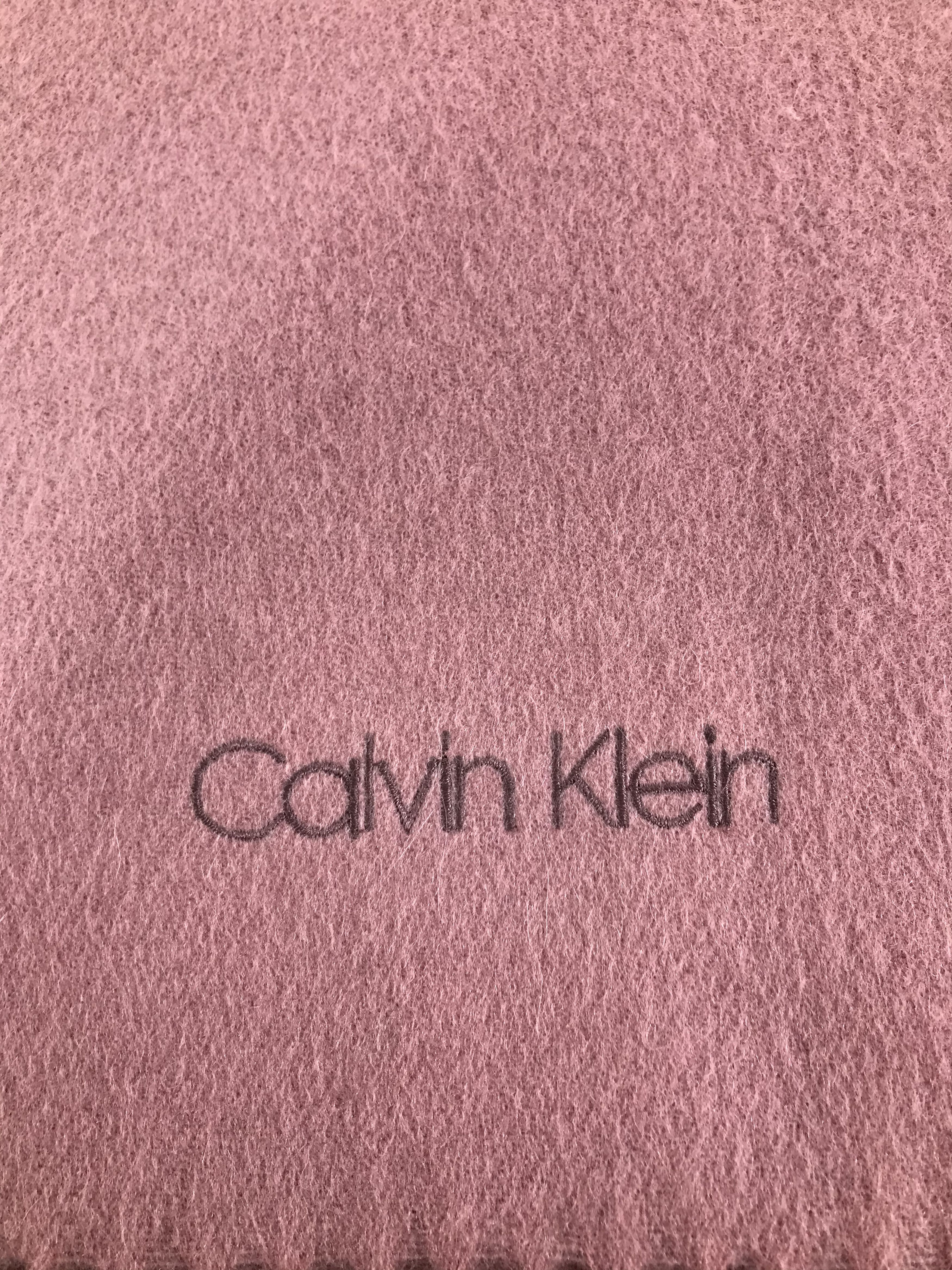 Calvin Klein Calvin Klein Wool Scarf Muffler Neck Wrap V184 Size ONE SIZE - 4 Thumbnail