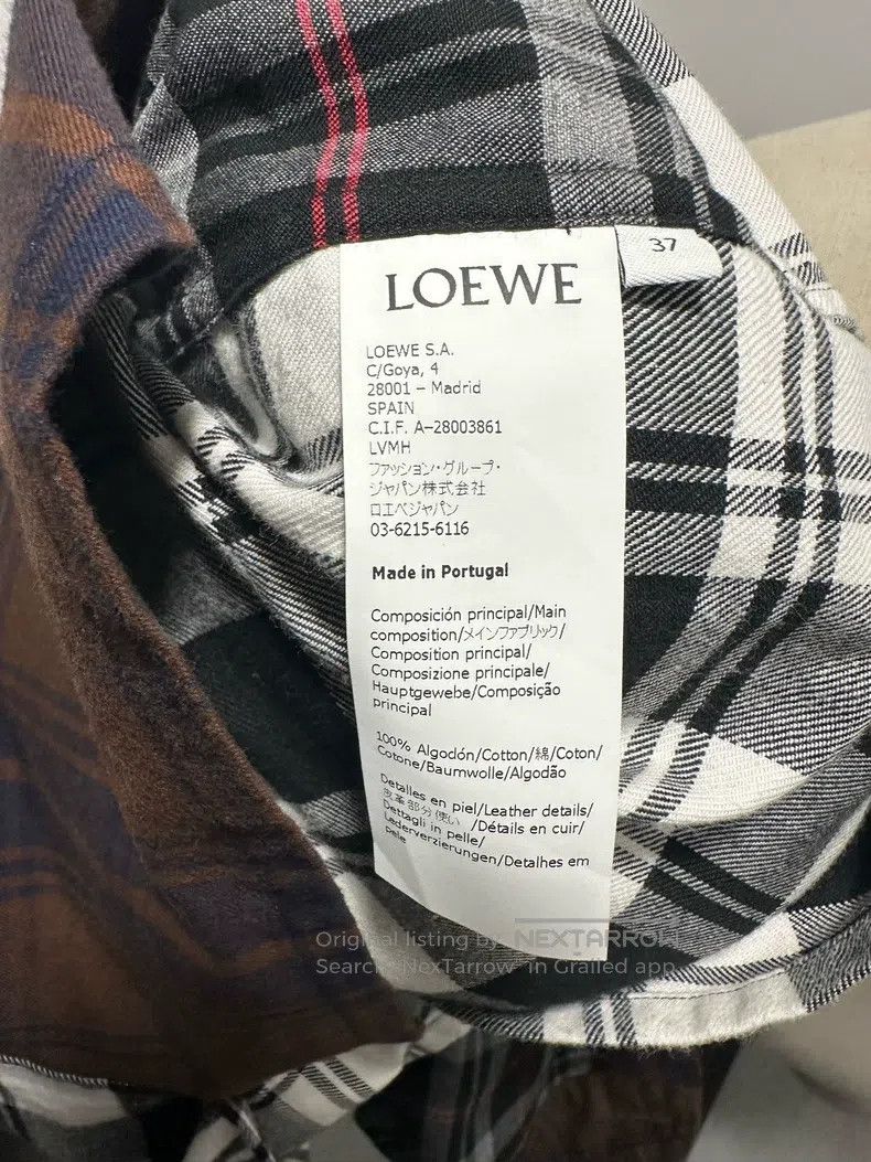 Loewe Loewe size 37 Big Logo Patch Shirt Size US M / EU 48-50 / 2 - 6 Thumbnail