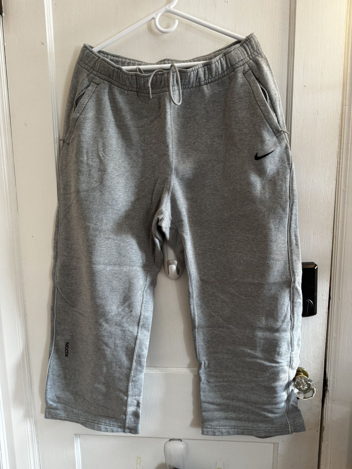 NOCTA NOCTA Open hem Grey Sweatpants Size US 34 / EU 50 - 1 Thumbnail