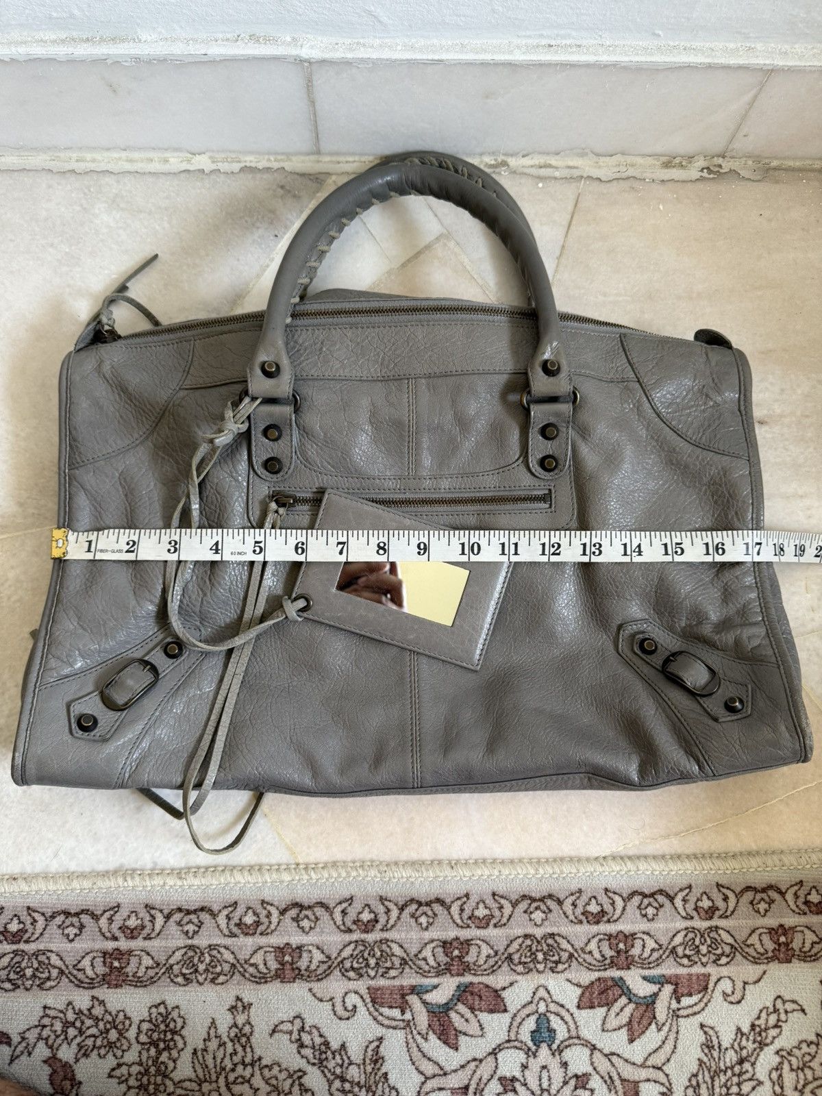 Balenciaga 2000s Balenciaga Classic Work Bag Lambskin leather Size ONE SIZE - 13 Thumbnail