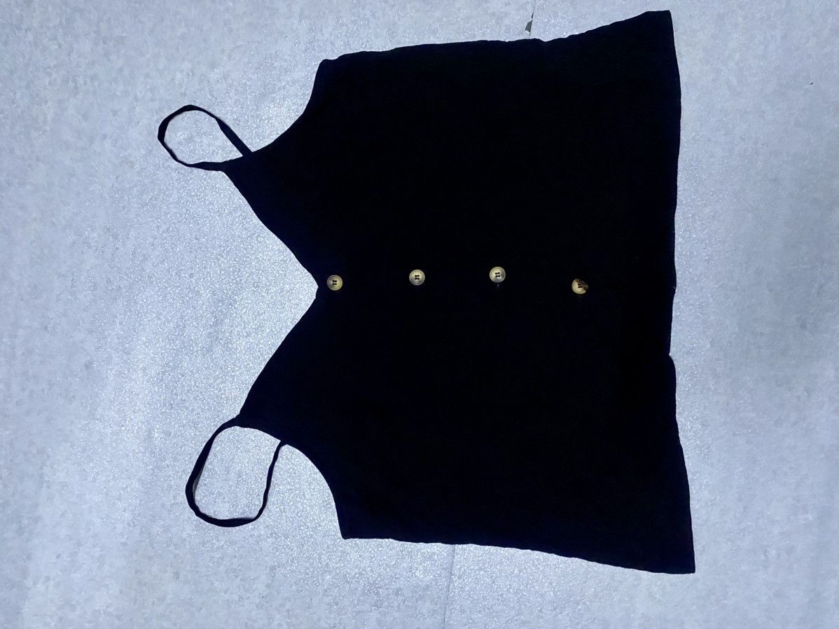Topshop Topshop Black Cami Tank Button Front Sleeveless Top US14 Size L / US 10 / IT 46 - 7 Thumbnail