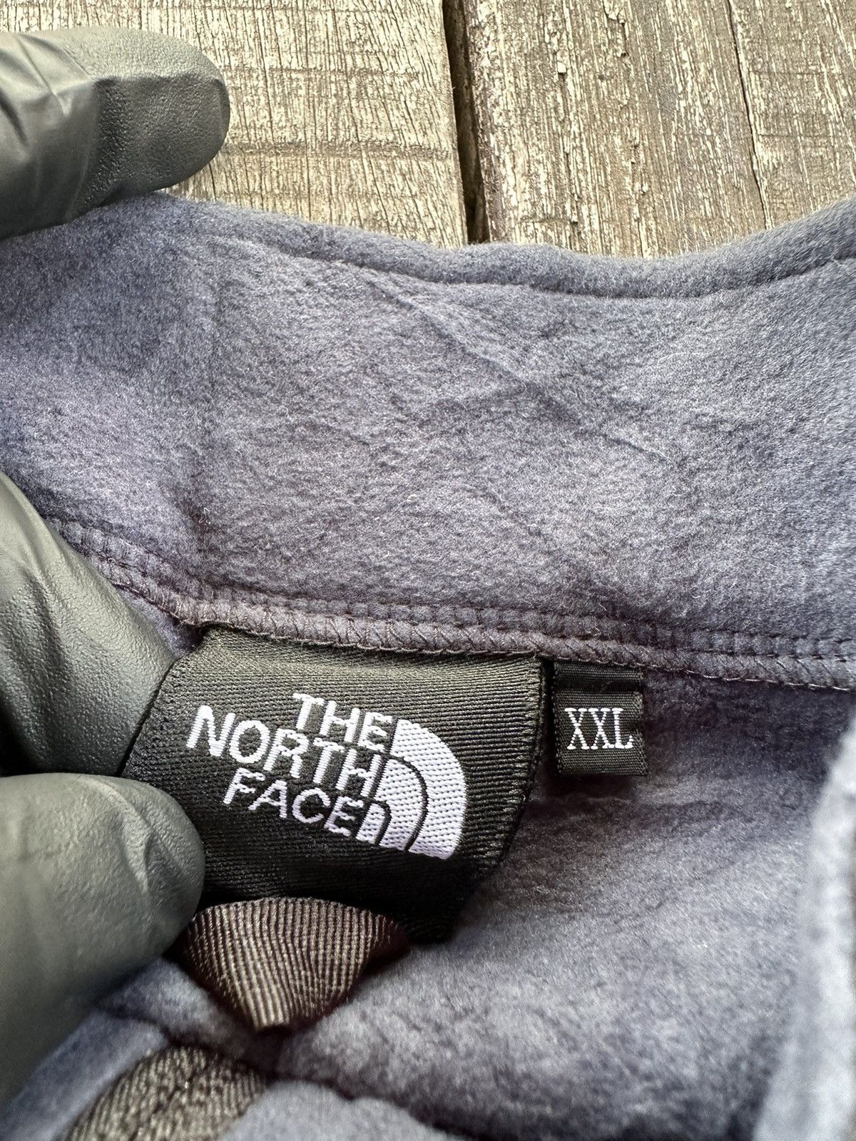 The north face fleece full zipper