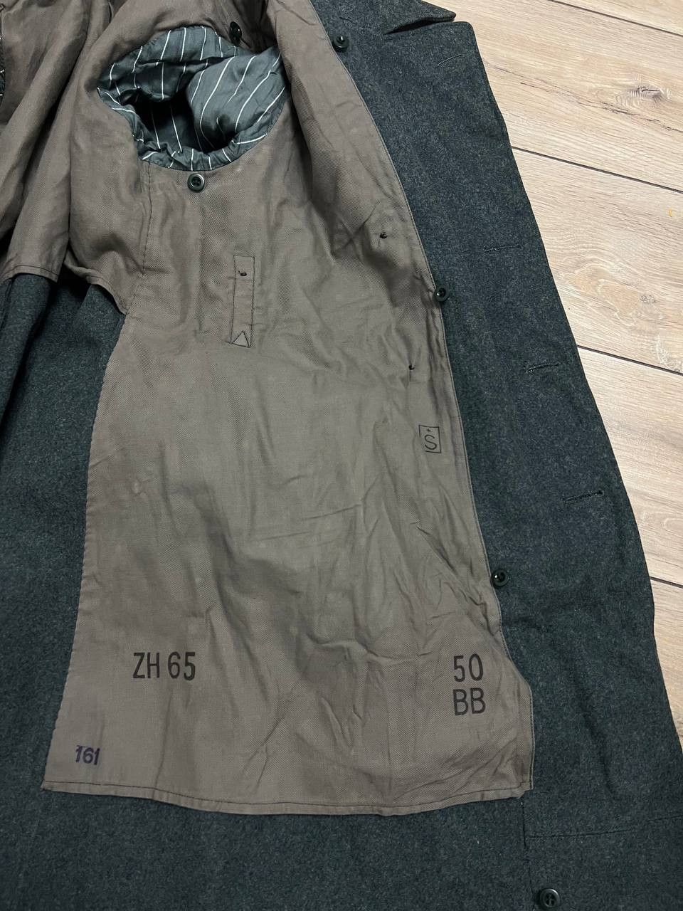 Other Vintage Swiss Army Pea Trench Wool Coat 50 BB Military Rare Size US M / EU 48-50 / 2 - 8 Thumbnail