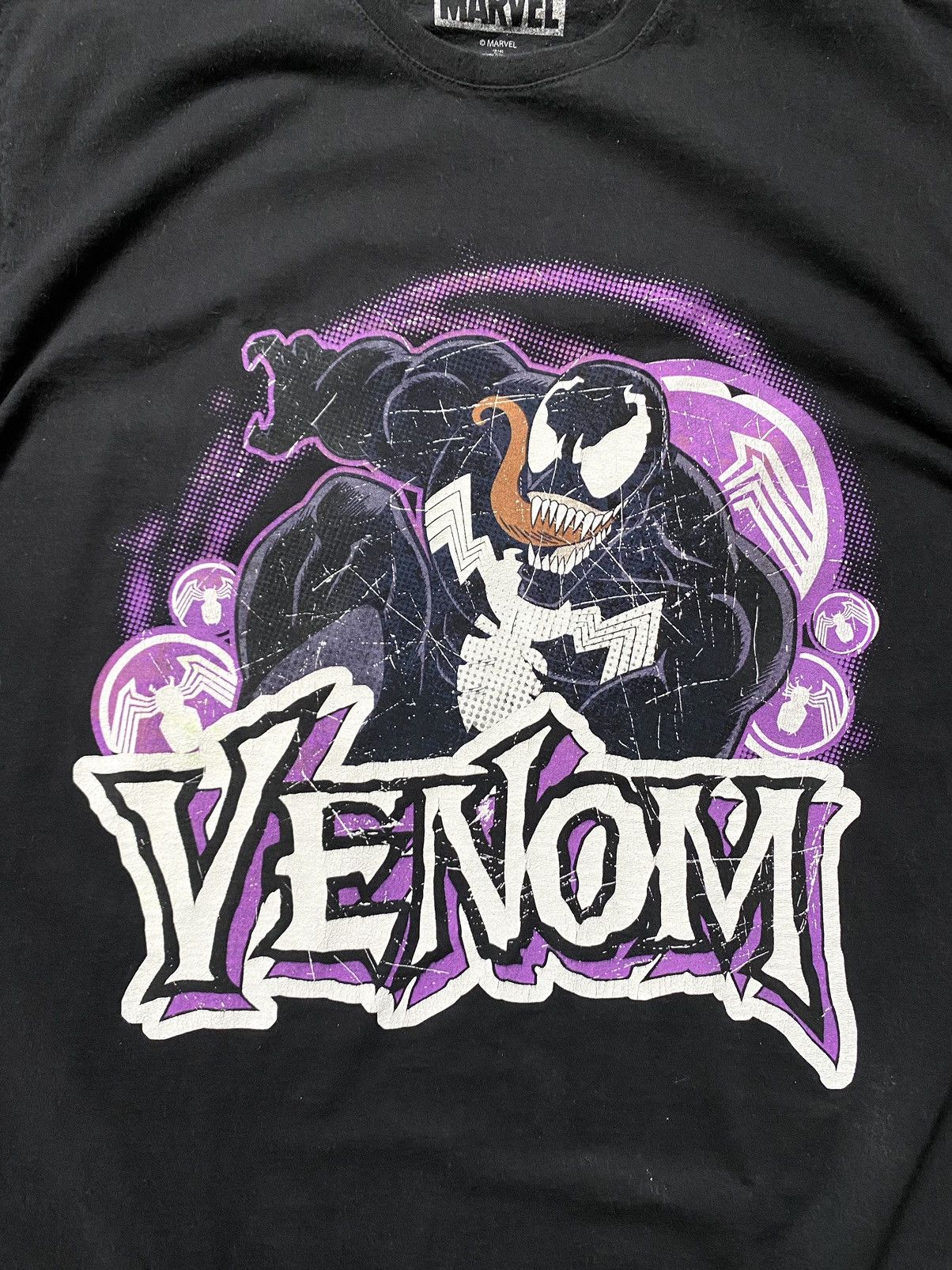 Marvel Comics 2000s Vintage Venom Horror by Marvel Comics T Shirt Batman Size US XL / EU 56 / 4 - 4 Thumbnail