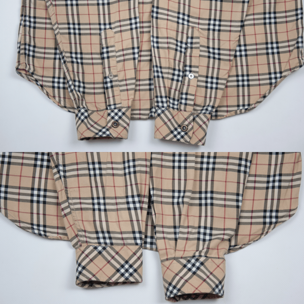 Burberry 00S Logo Nova Check Plaid Longsleeve Shirt Size US M / EU 48-50 / 2 - 9 Thumbnail