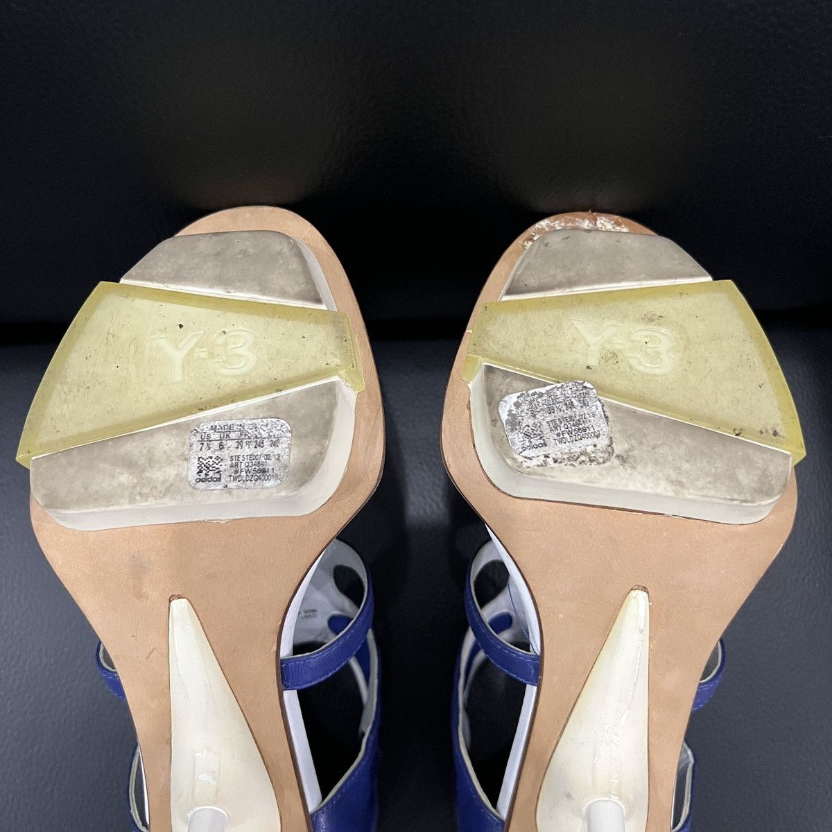 Y-3 Y-3 high-heeled sandals Size US 7.5 / IT 37.5 - 18 Thumbnail