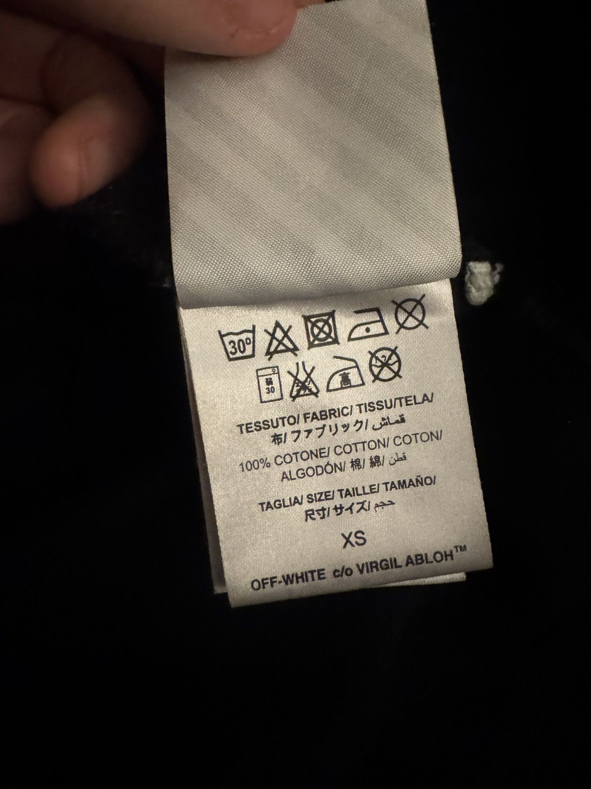 Off-White Off-White “SEEING THINGS” 2017 Long-Sleeve Size US XS / EU 42 / 0 - 7 Thumbnail