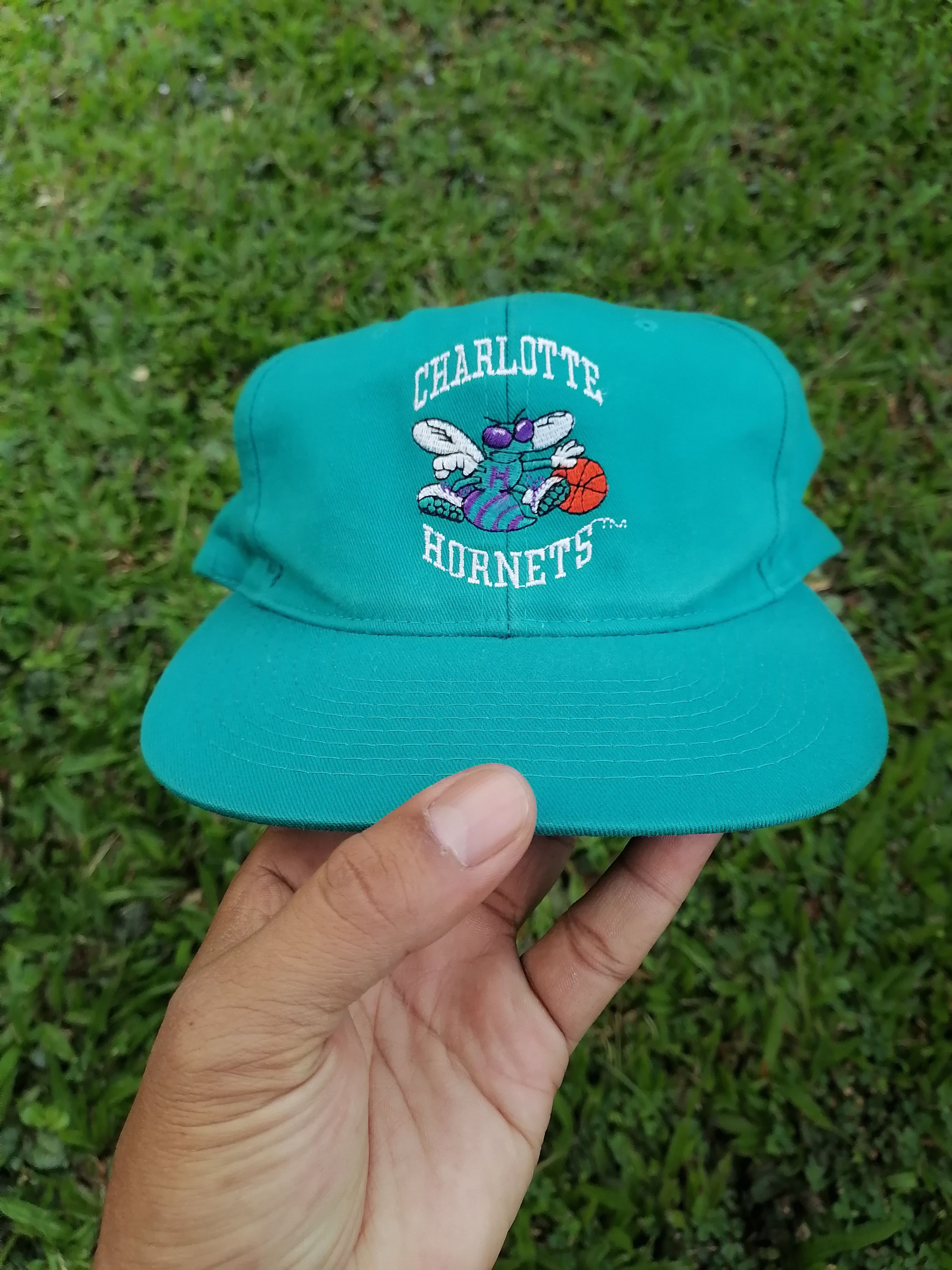 NBA × Sports Specialties × Vintage Vintage 90s NBA Charlotte Hornets Caps Size ONE SIZE - 2 Thumbnail