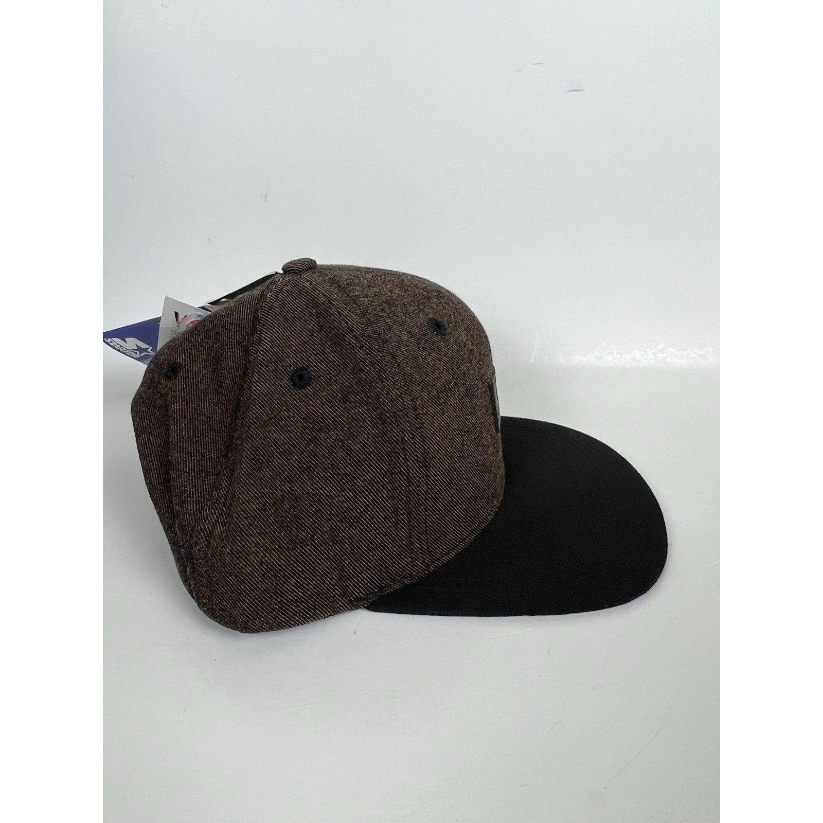 Vans Vans Starter Snapback Hat Cap Brown Black Retro Patch Size ONE SIZE - 5 Thumbnail