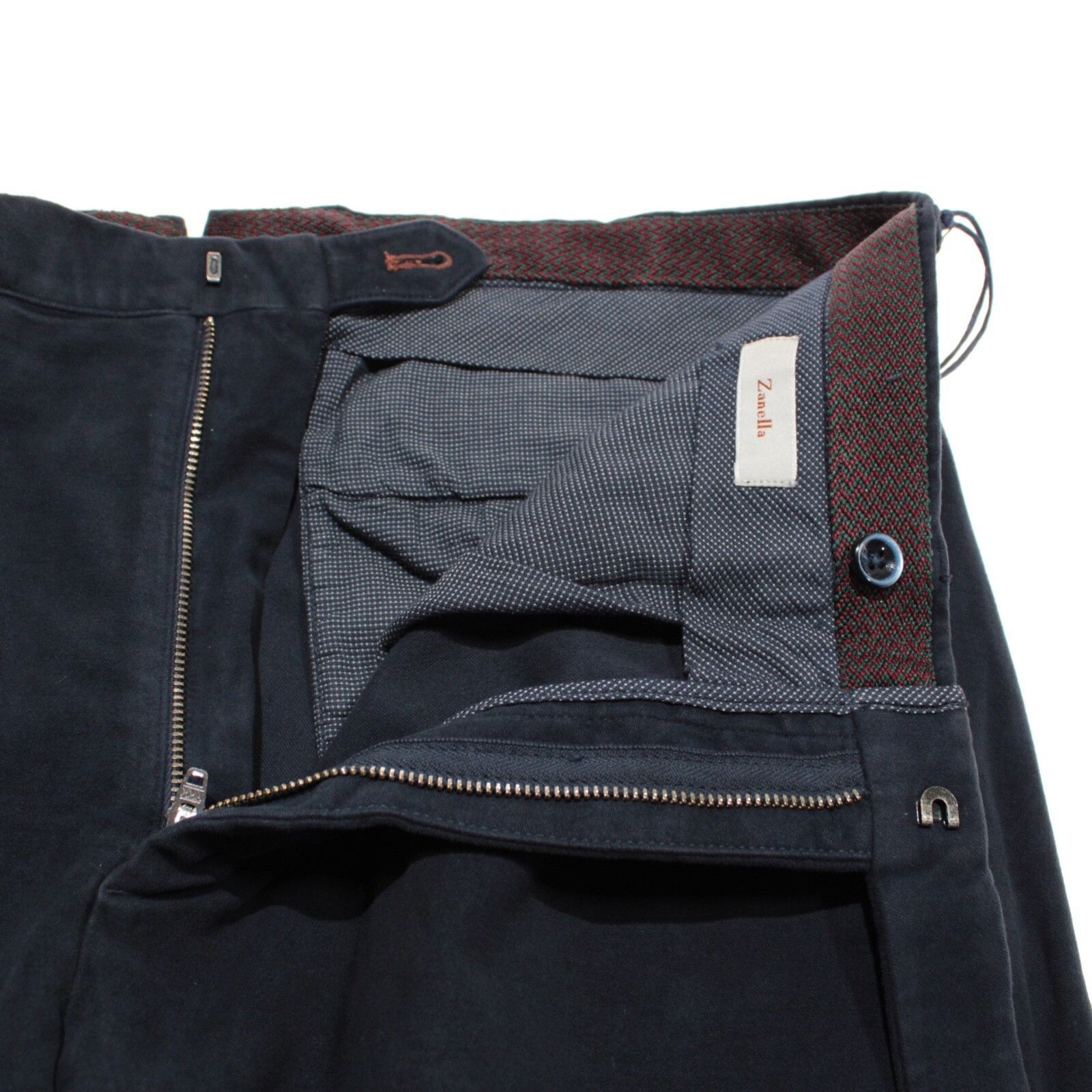 Zanella Zanella New with tags Chino Size 34 US In Blue Size US 34 / EU 50 - 4 Thumbnail