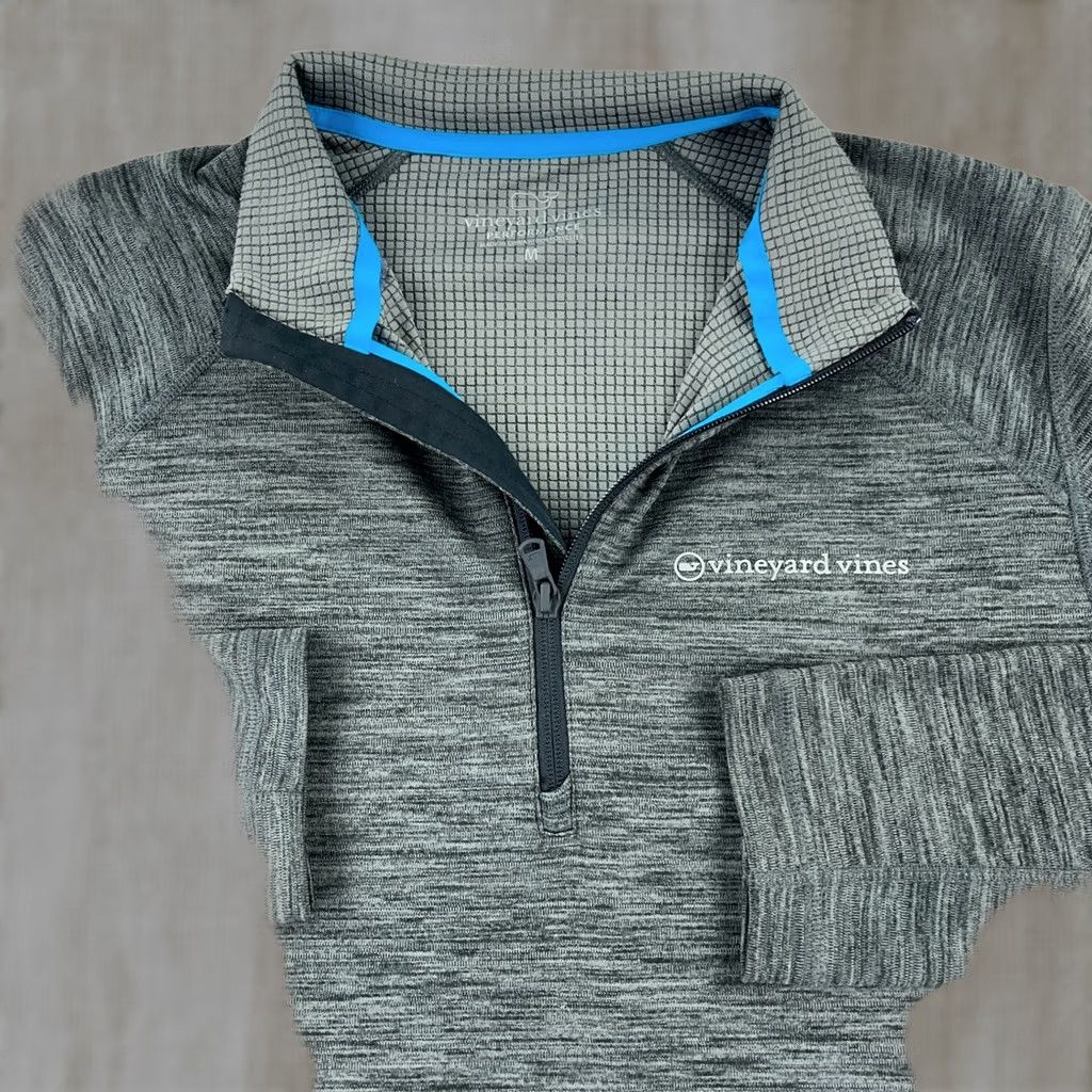 Vineyard Vines Vineyard Vines Sweater Men Medium Gray Pullover Performance Heather Thermal Size US M / EU 48-50 / 2 - 1 Thumbnail