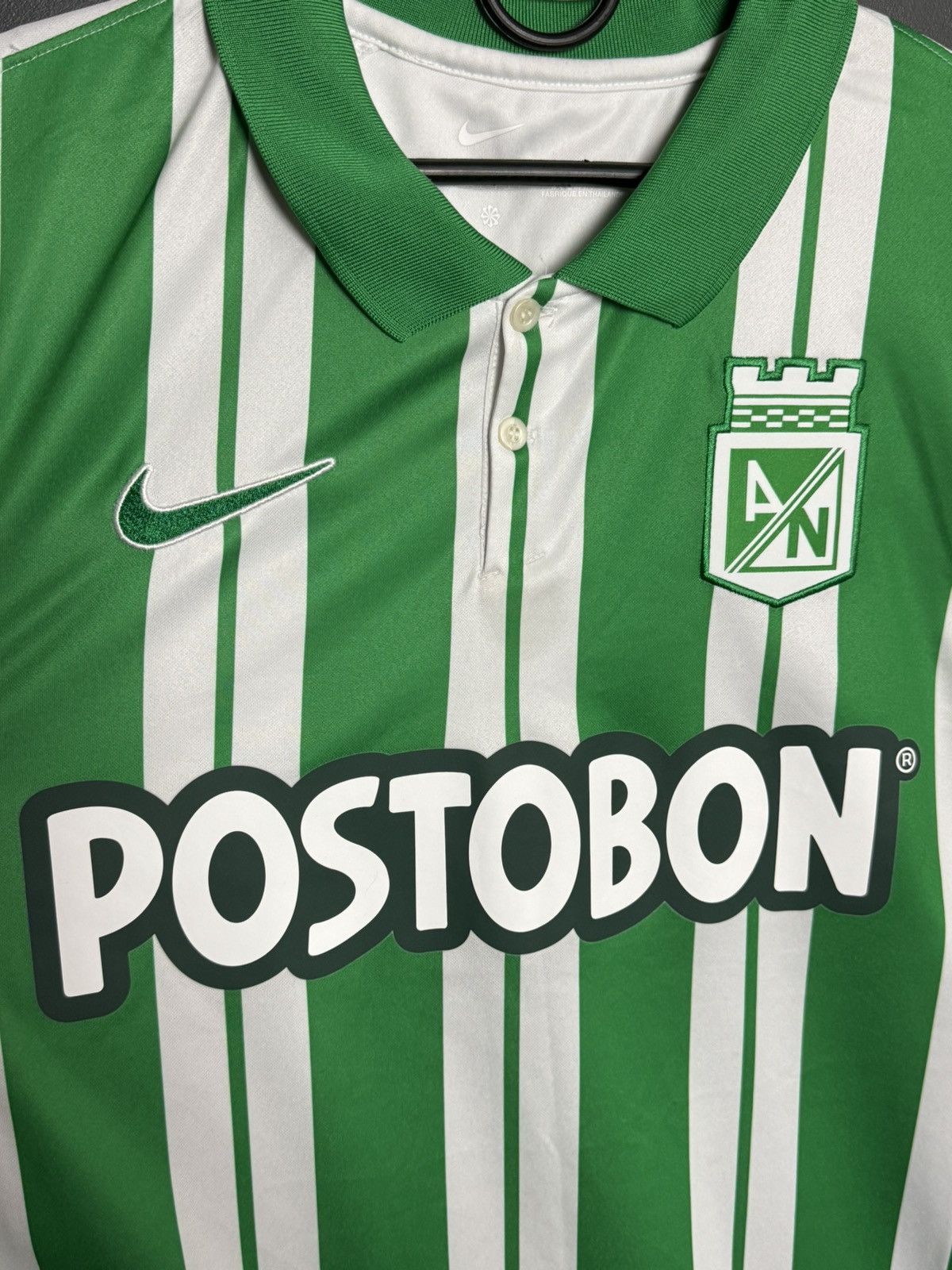 Nike Atletico Nacional 22/23 Home Football Soccer Jersey T-Shirt Size US M / EU 48-50 / 2 - 3 Thumbnail