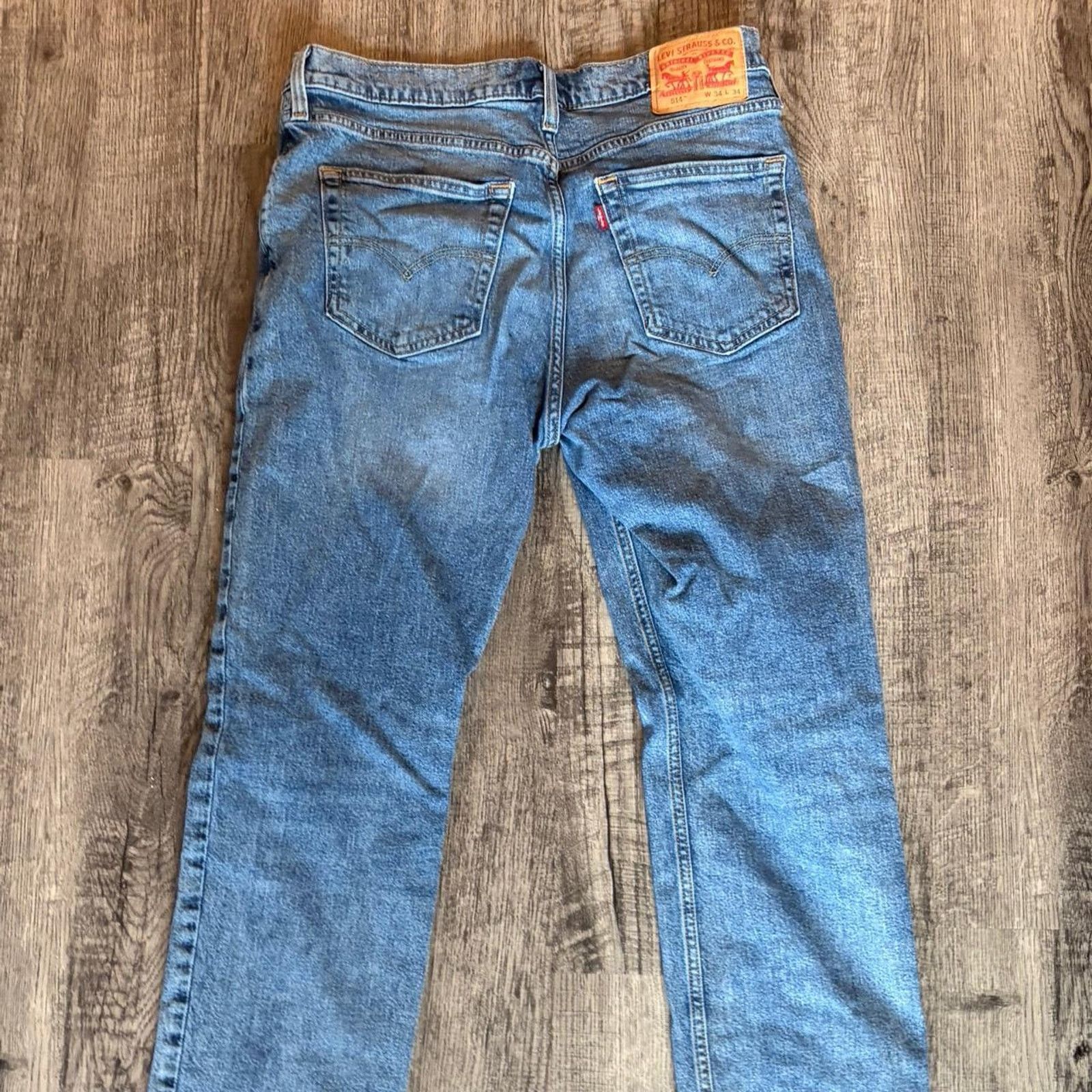 Levi's Levi 514 denim jeans Size 34" / US 12 / IT 48 - 3 Thumbnail
