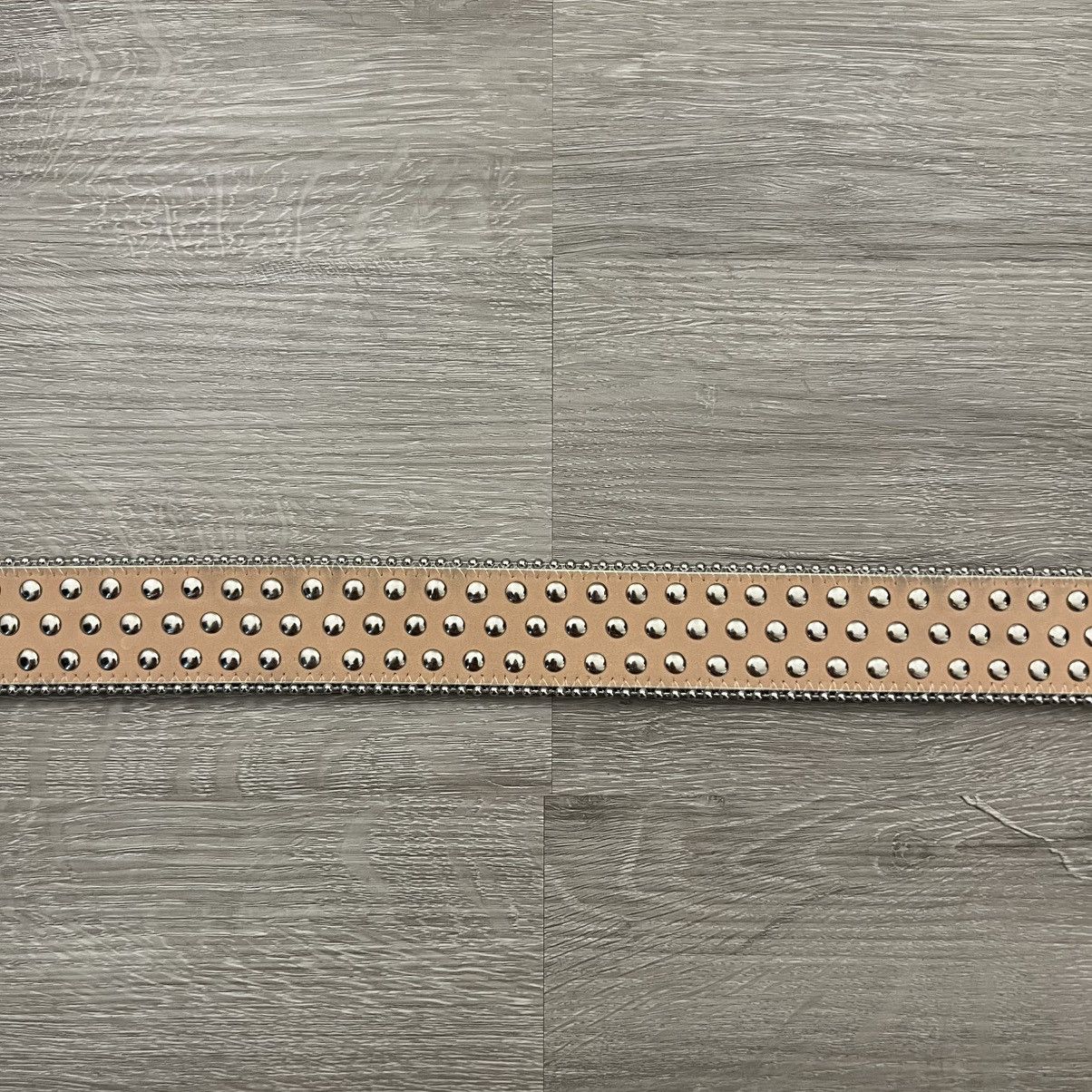 The GV Gallery GV Gallery Raspberry Hills RH Denim Rhinestone Belt Size 28 - 10 Thumbnail