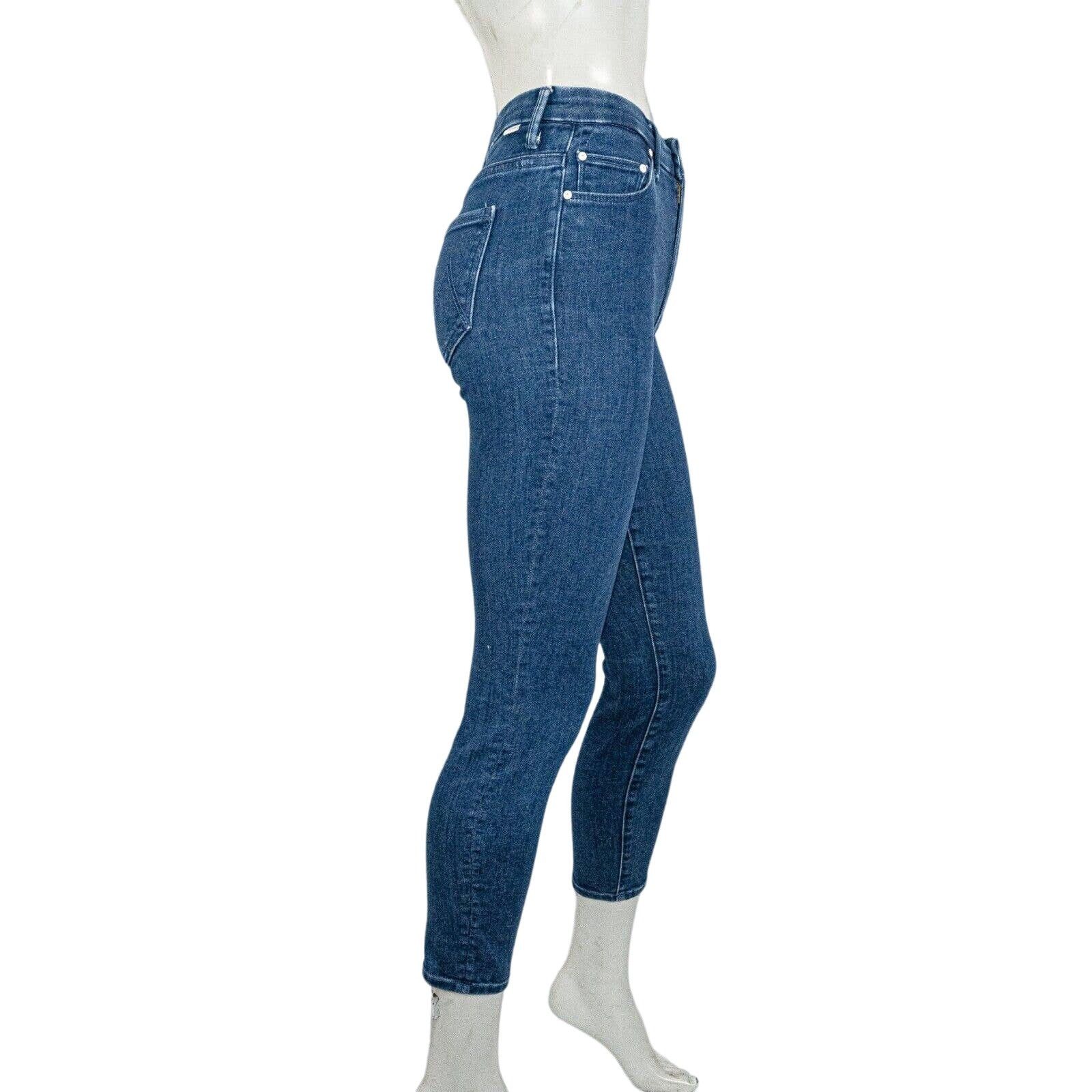 MOTHER MOTHER Denim High Rise Looker Ankle Jeans Blue Size 25" / US 0 / IT 36 - 4 Thumbnail