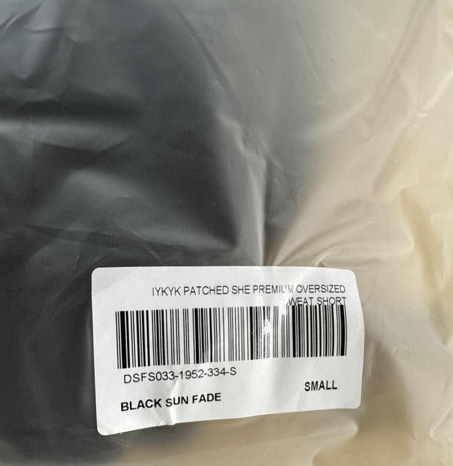Other NYXK SHE Darc Premium Black Oversized Sweat Shorts Size 28" / US 6 / IT 42 - 3 Thumbnail
