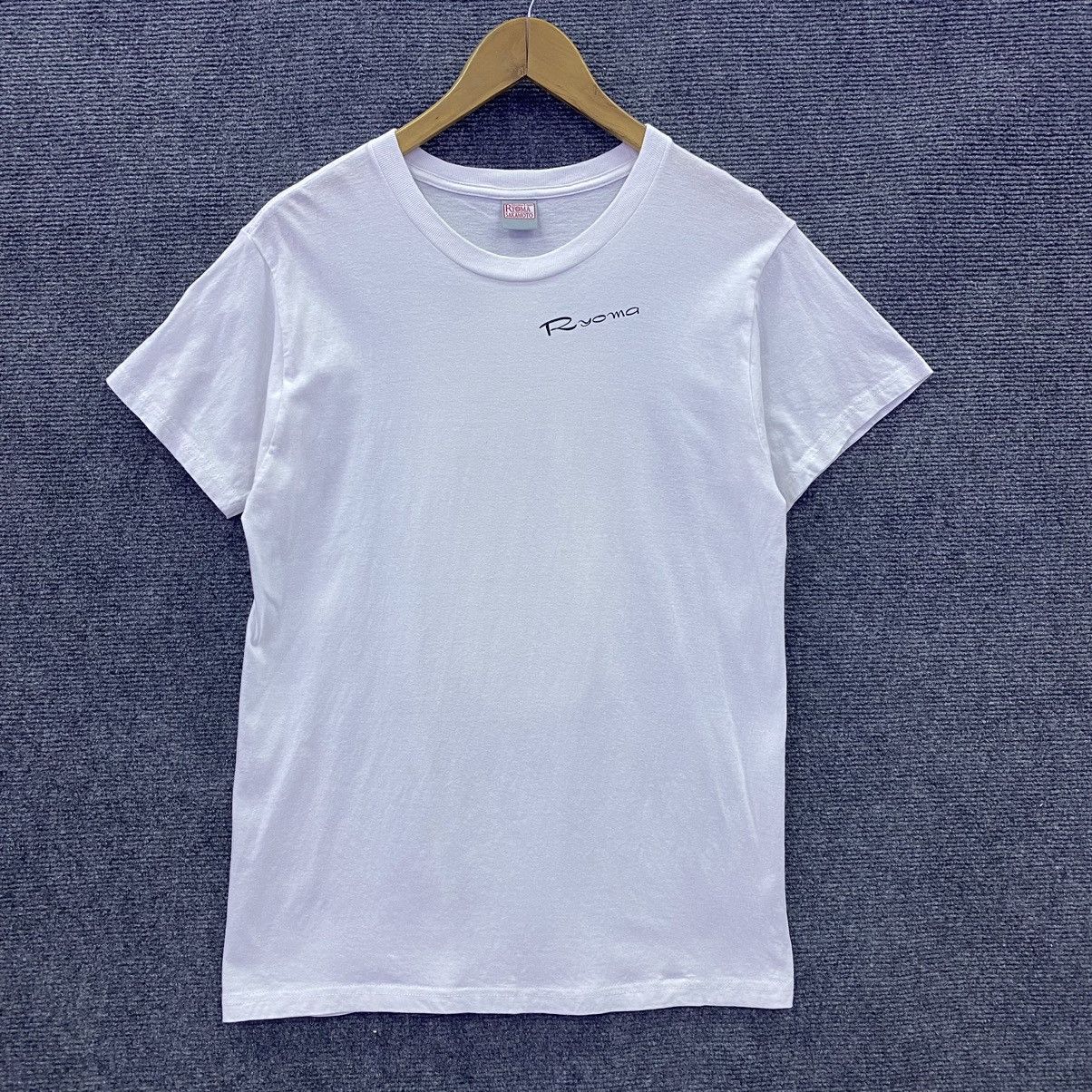 Japanese Brand × Vintage Vintage Ryoma Sakamoto Japanese Samurai White Tee Size US M / EU 48-50 / 2 - 3 Thumbnail