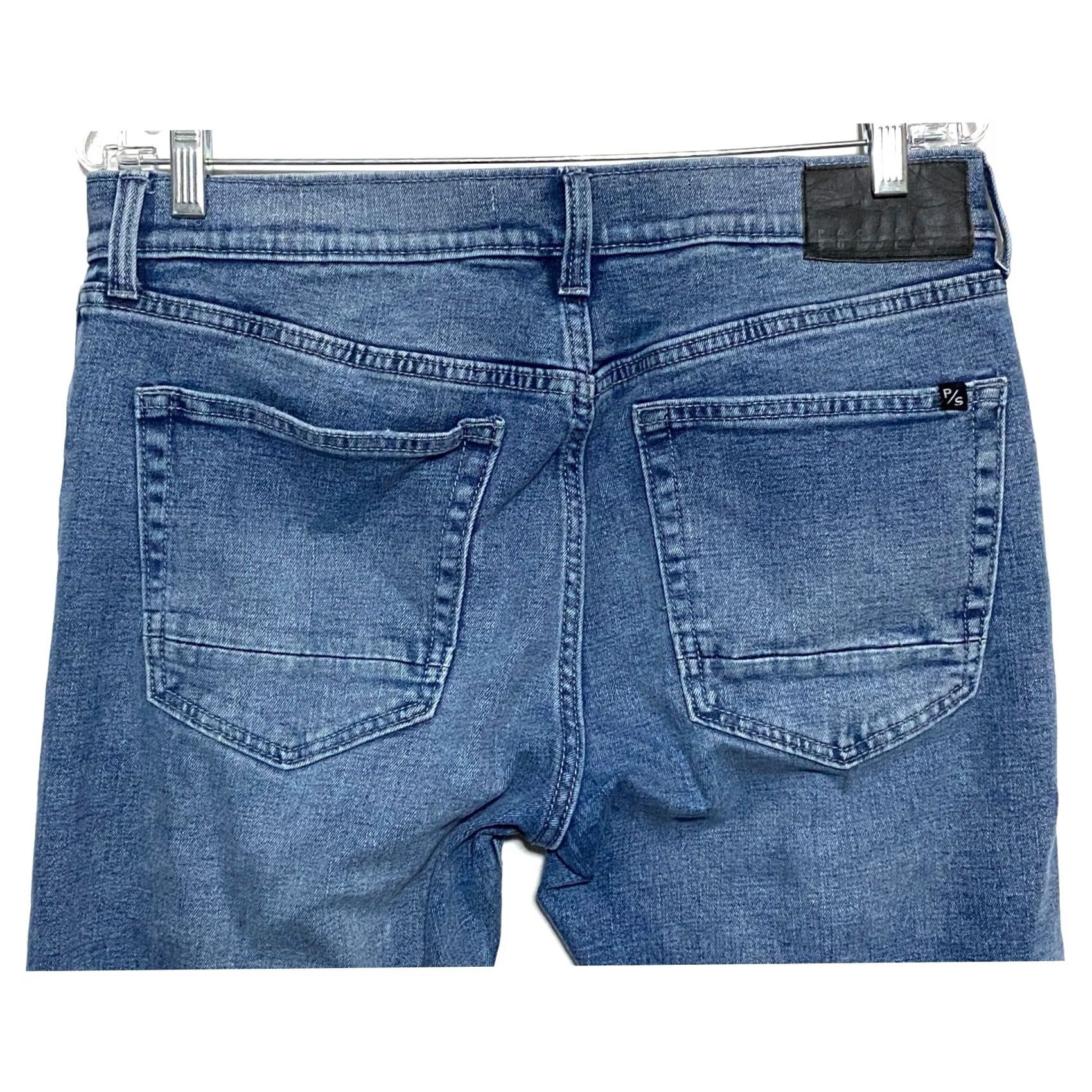 Pacsun PacSun Slim Fit Denim Jeans Mens 31x32 Distressed Ripped Medium Wash 5-Pocket Cotton Stretch Casual Jeans Men Size US 31 - 4 Thumbnail