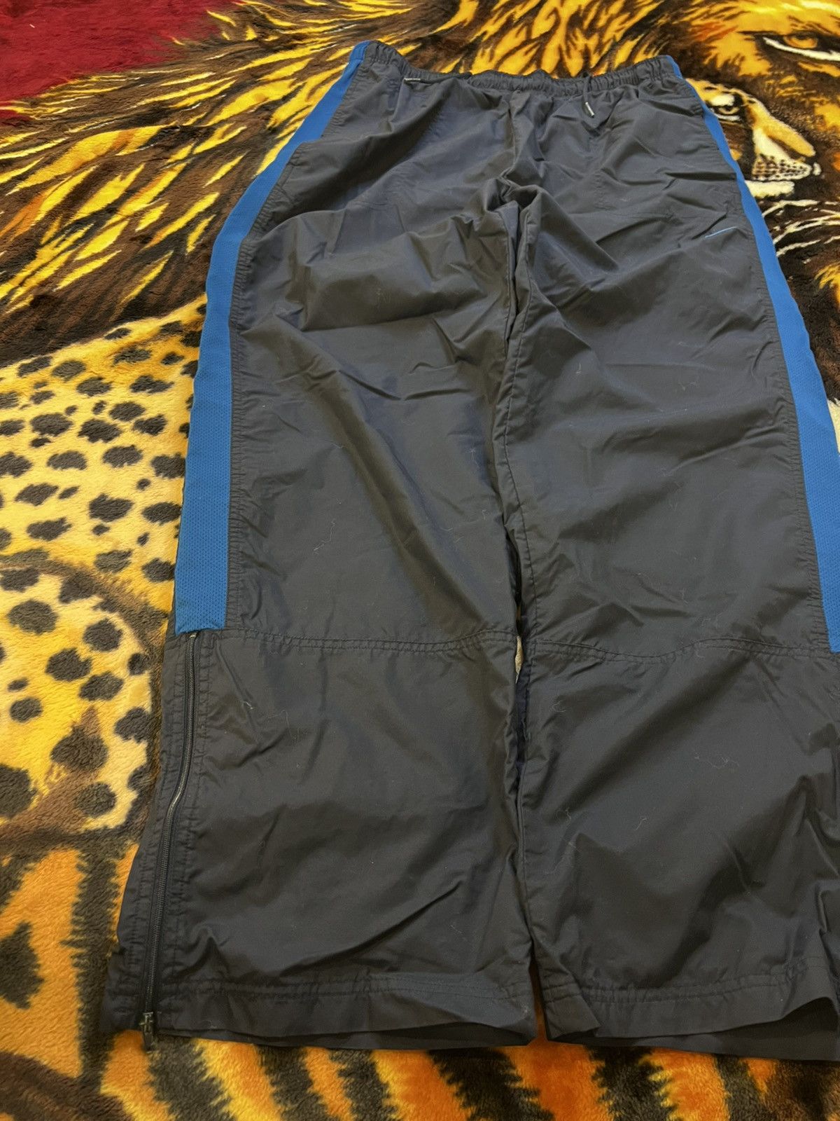 Nike × Vintage Y2K NIKE Spell-Out Embroidered Track-Pants Size US 34 / EU 50 - 5 Thumbnail