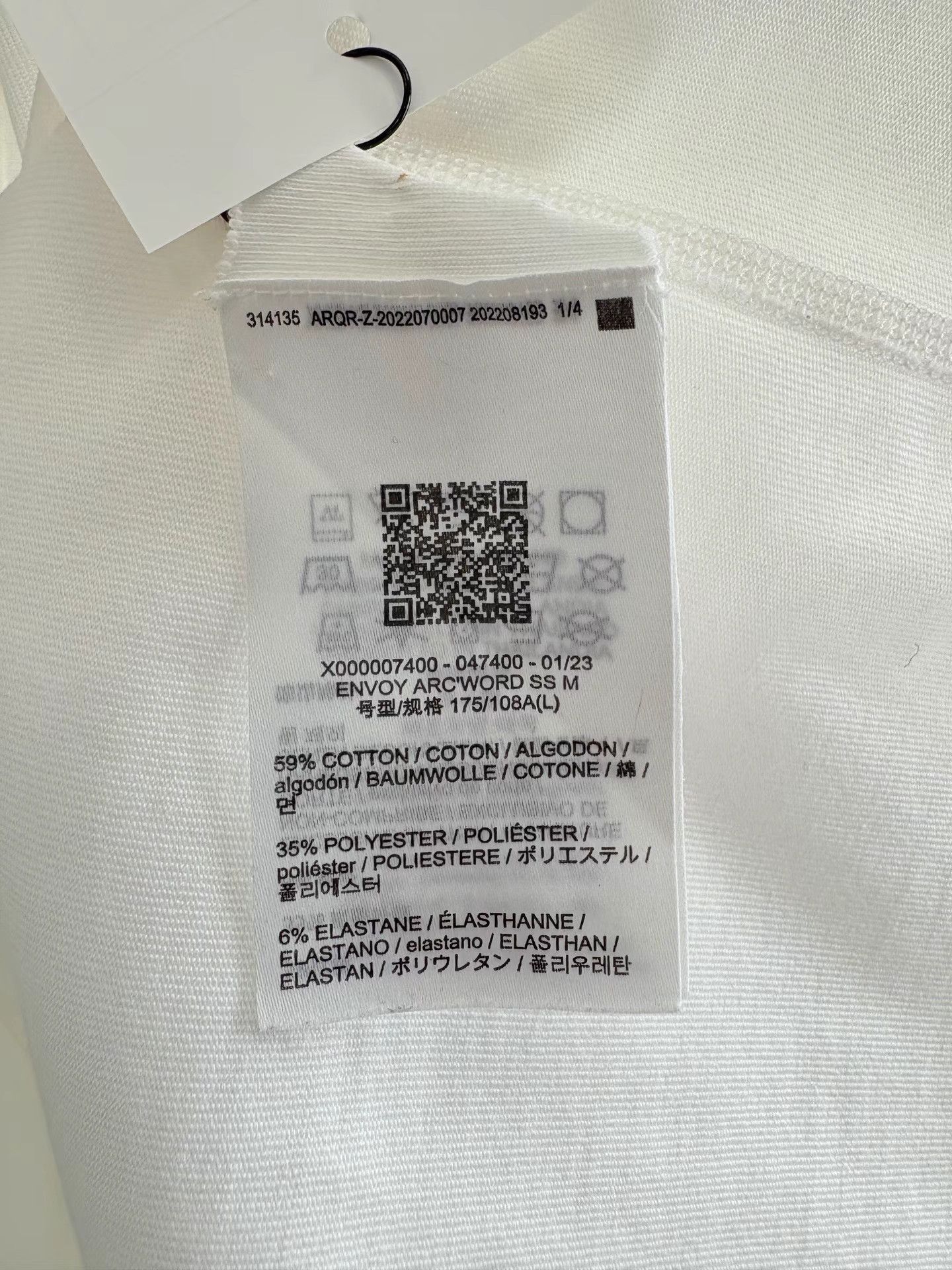 Arc'teryx ARCTERYX ENVOY ARC'WORD Print Short Sleeve Size US L / EU 52-54 / 3 - 5 Thumbnail