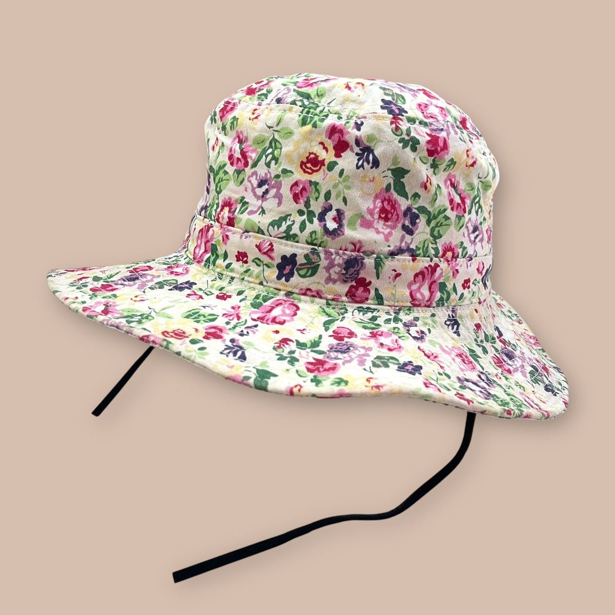 Kenzo Vintage KENZO Paris Floral Bucket Hat Size ONE SIZE - 1 Thumbnail