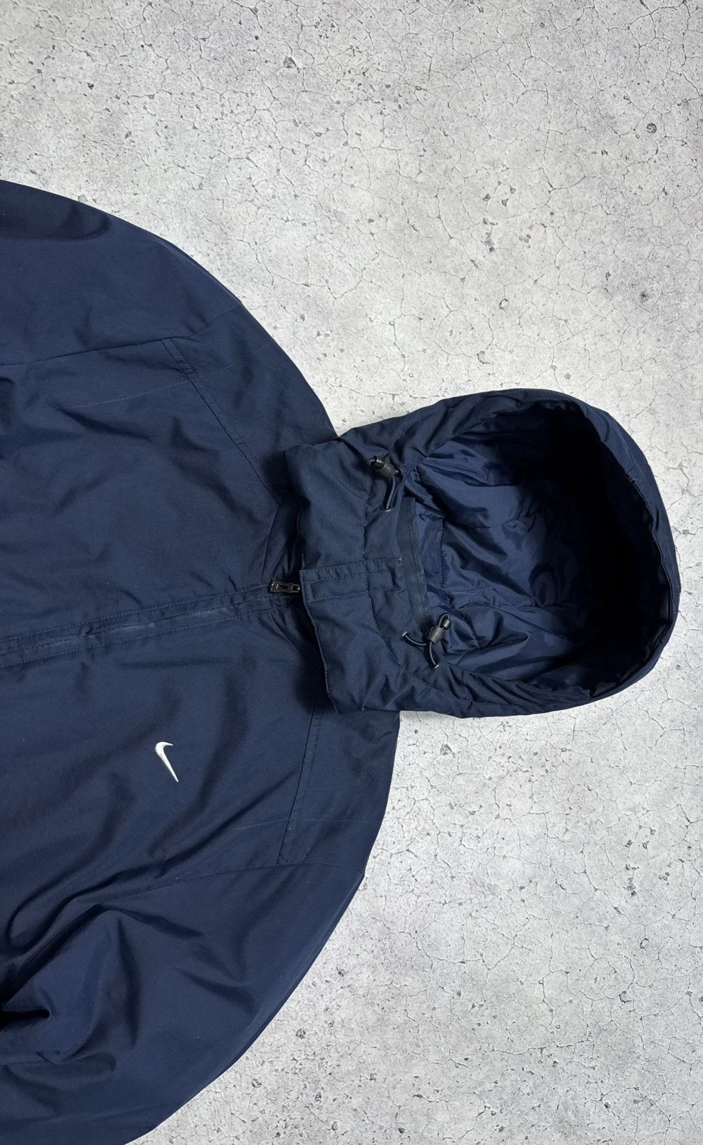 Nike × Vintage Nike Vintage Bomber Jacket Blue Swoosh Size S Y2K Size US S / EU 44-46 / 1 - 5 Thumbnail
