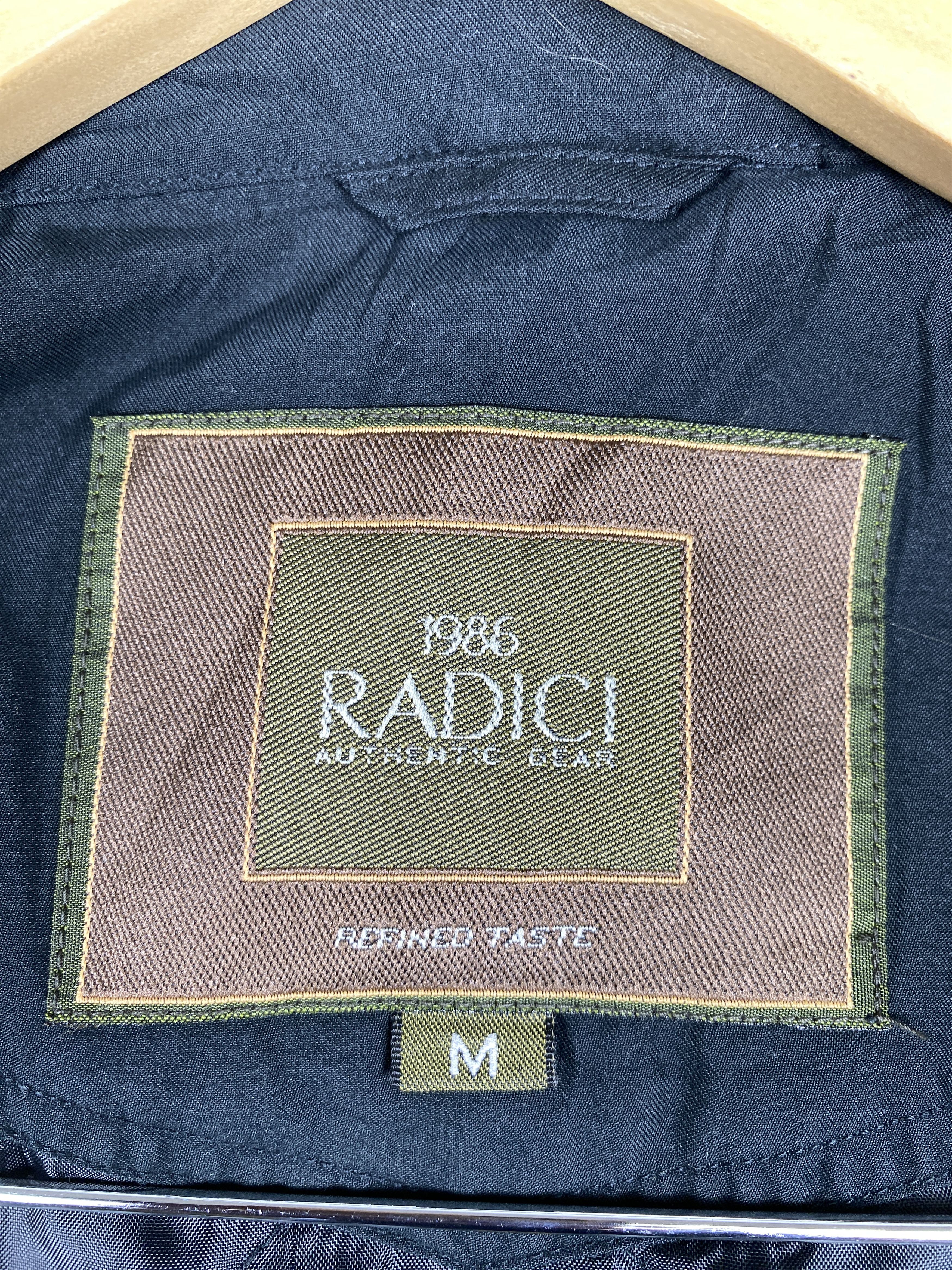 Japanese Brand Vintage Radici Hoodie Quilted Lining Jacket J1667 Size US M / EU 48-50 / 2 - 9 Thumbnail