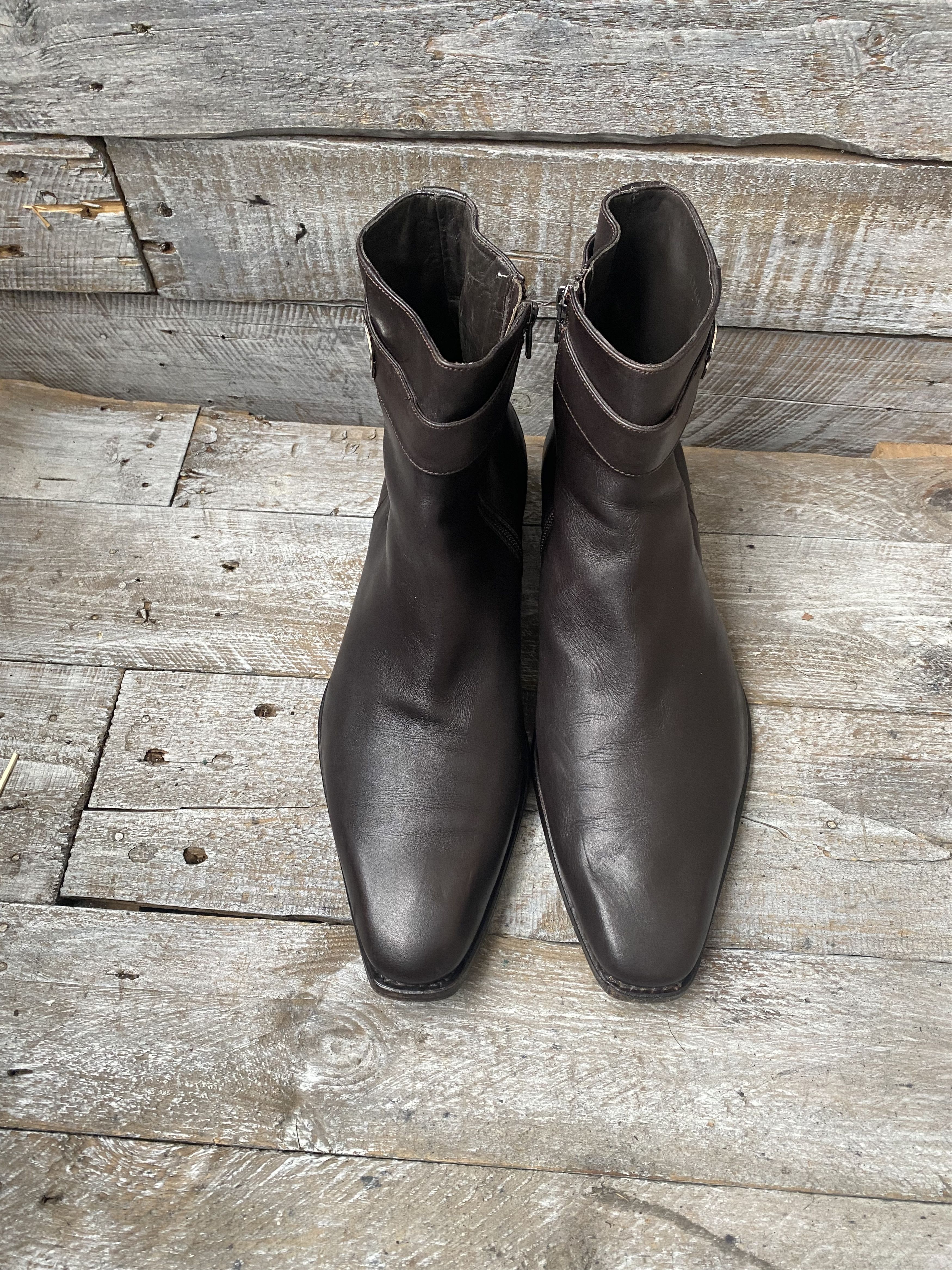 Gucci Gucci tomford era gg logo zipper boots sz42.5E Size US 9.5 / EU 42-43 - 6 Thumbnail