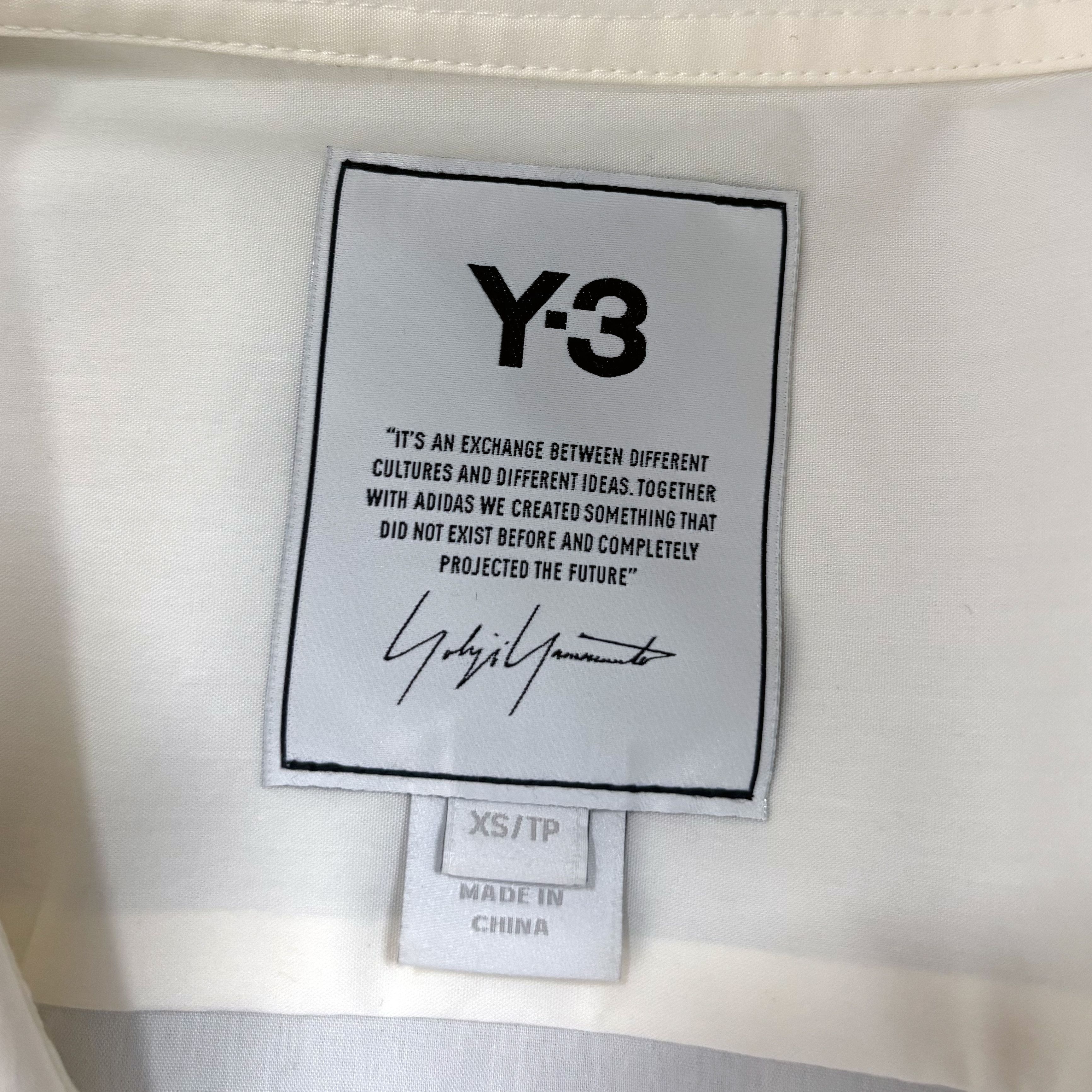 Y-3 Oversized White Y-3 Button Up Zipper Pocket Size US XS / EU 42 / 0 - 3 Thumbnail