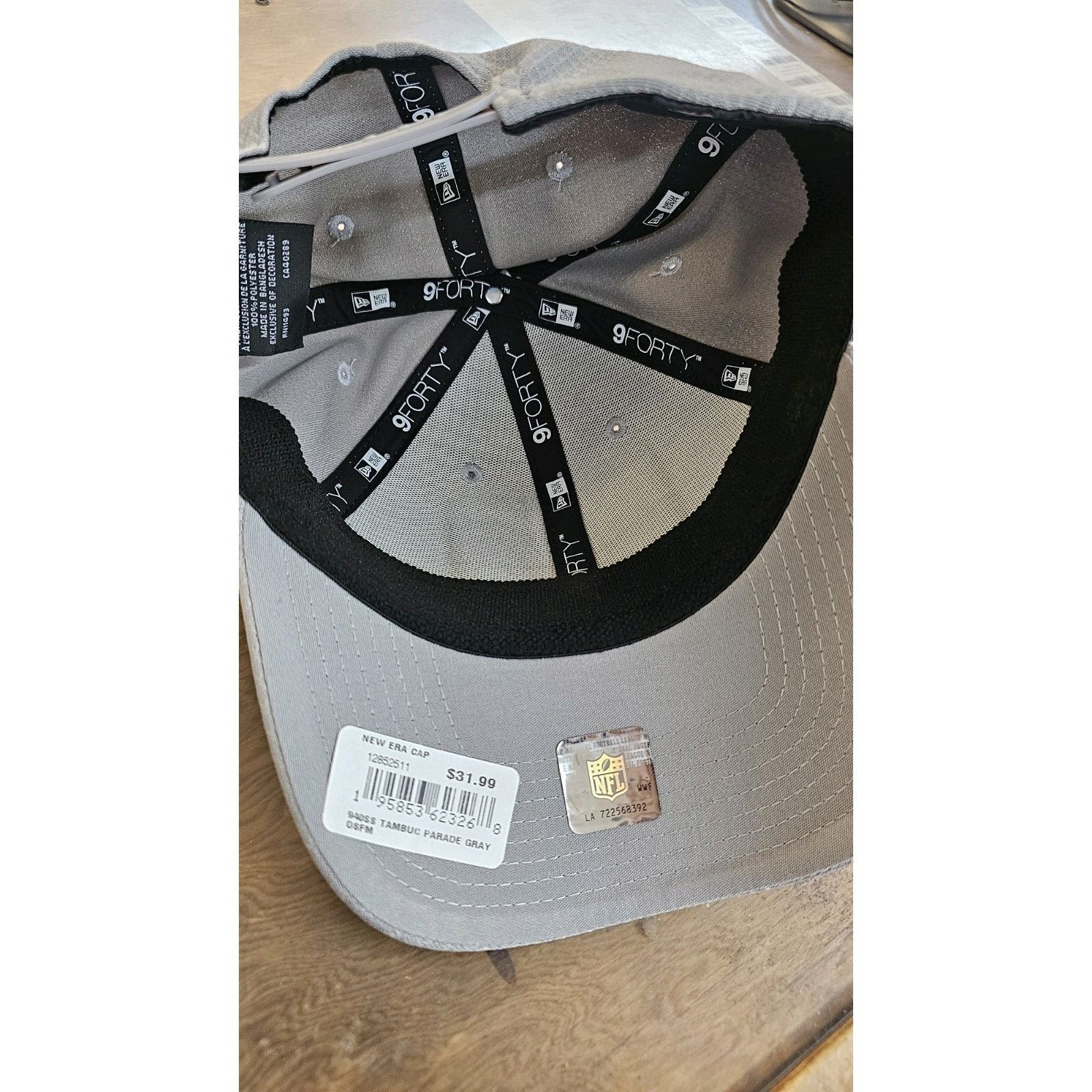 New Era New Era 9Forty TB Buccaneers SB LV Champions Snapback Hat Size ONE SIZE - 8 Thumbnail